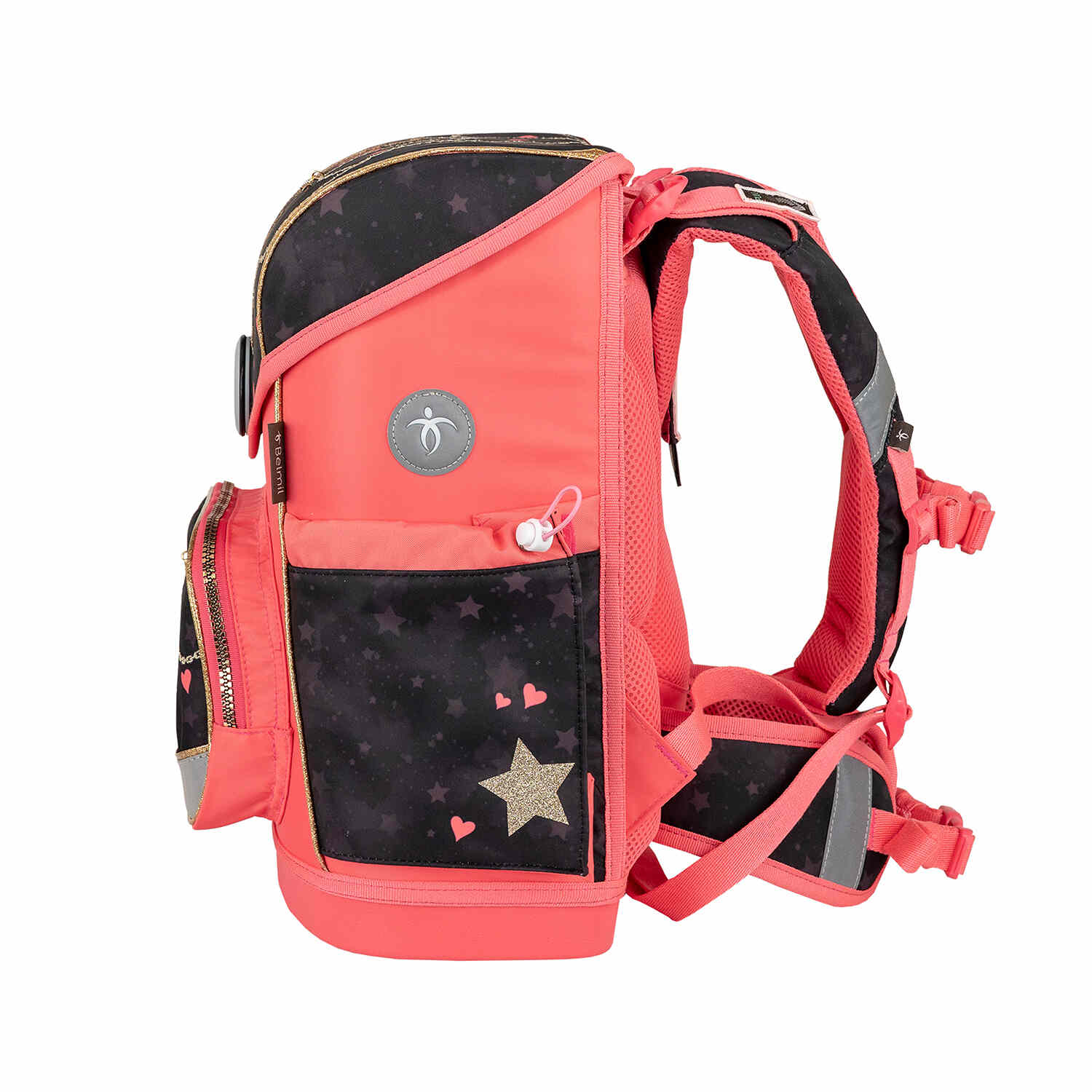 Premium Compact Plus Stardust Schoolbag set 5pcs.