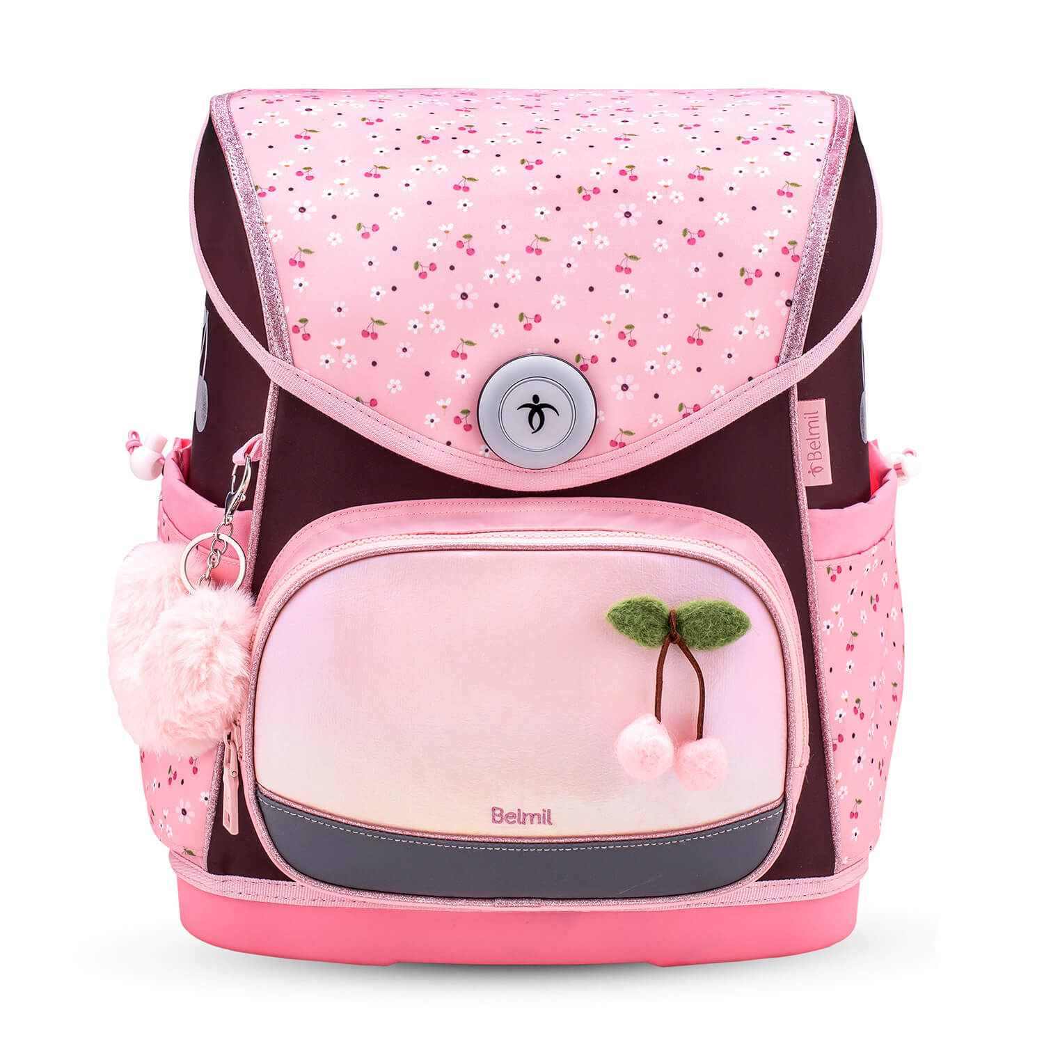 Premium Compact Plus Cherry Blossom Schoolbag