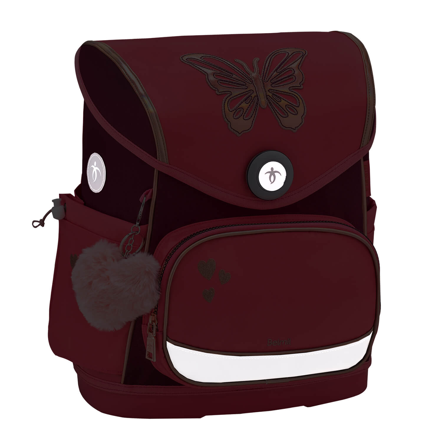 Premium Compact Plus Coral Schoolbag