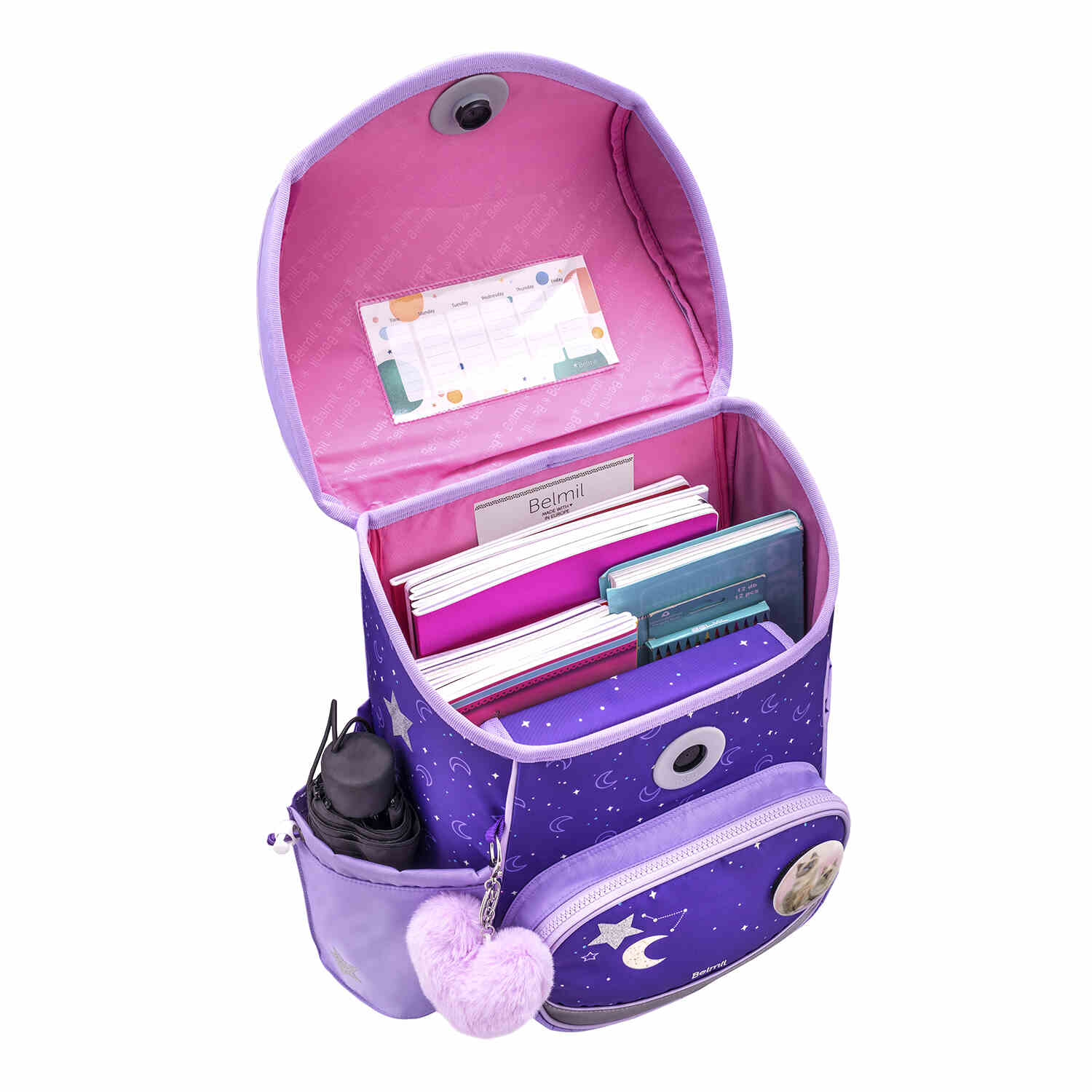 Premium Compact Plus Dahlia Schoolbag set 5pcs.