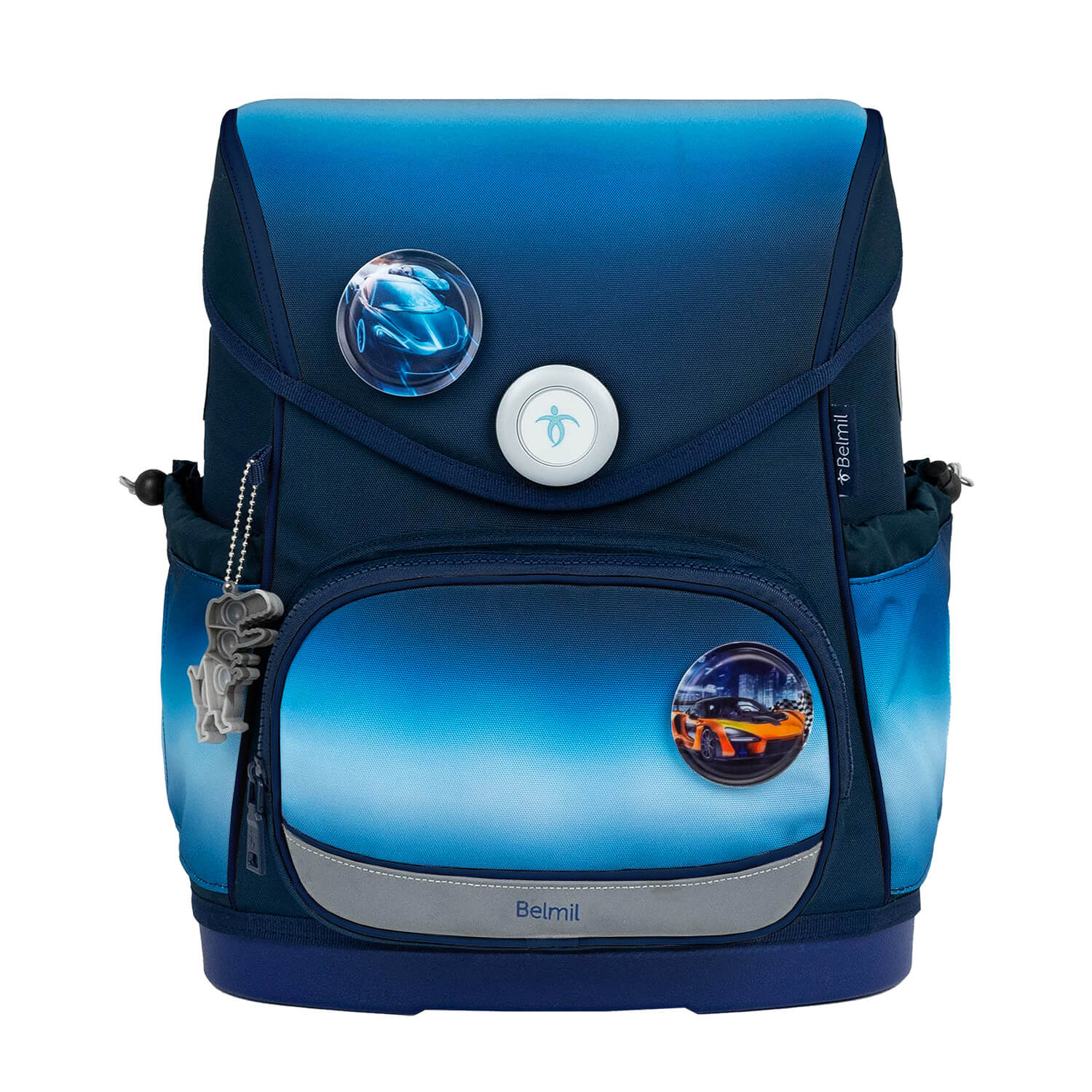 Premium Compact Plus Blue Navy Schoolbag set 5pcs.