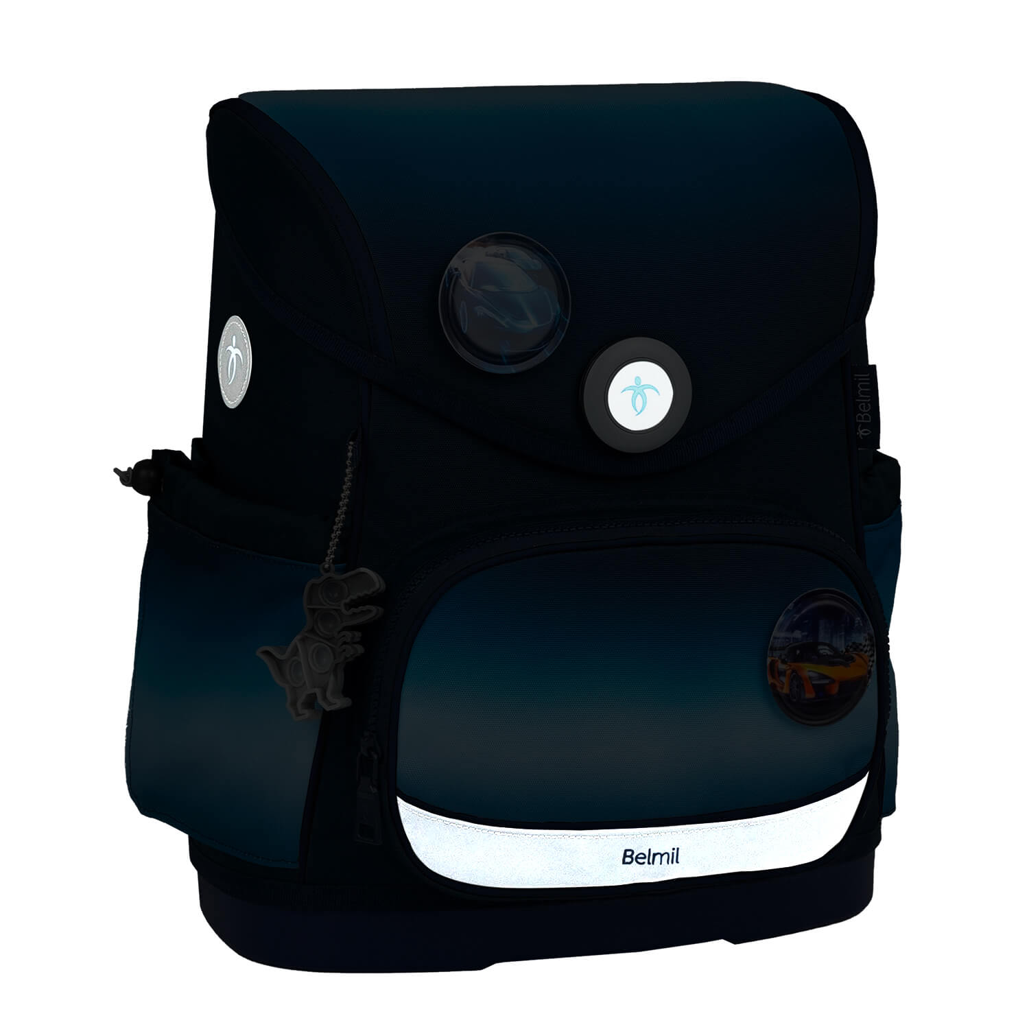 Premium Compact Plus Blue Navy Schoolbag set 5pcs.
