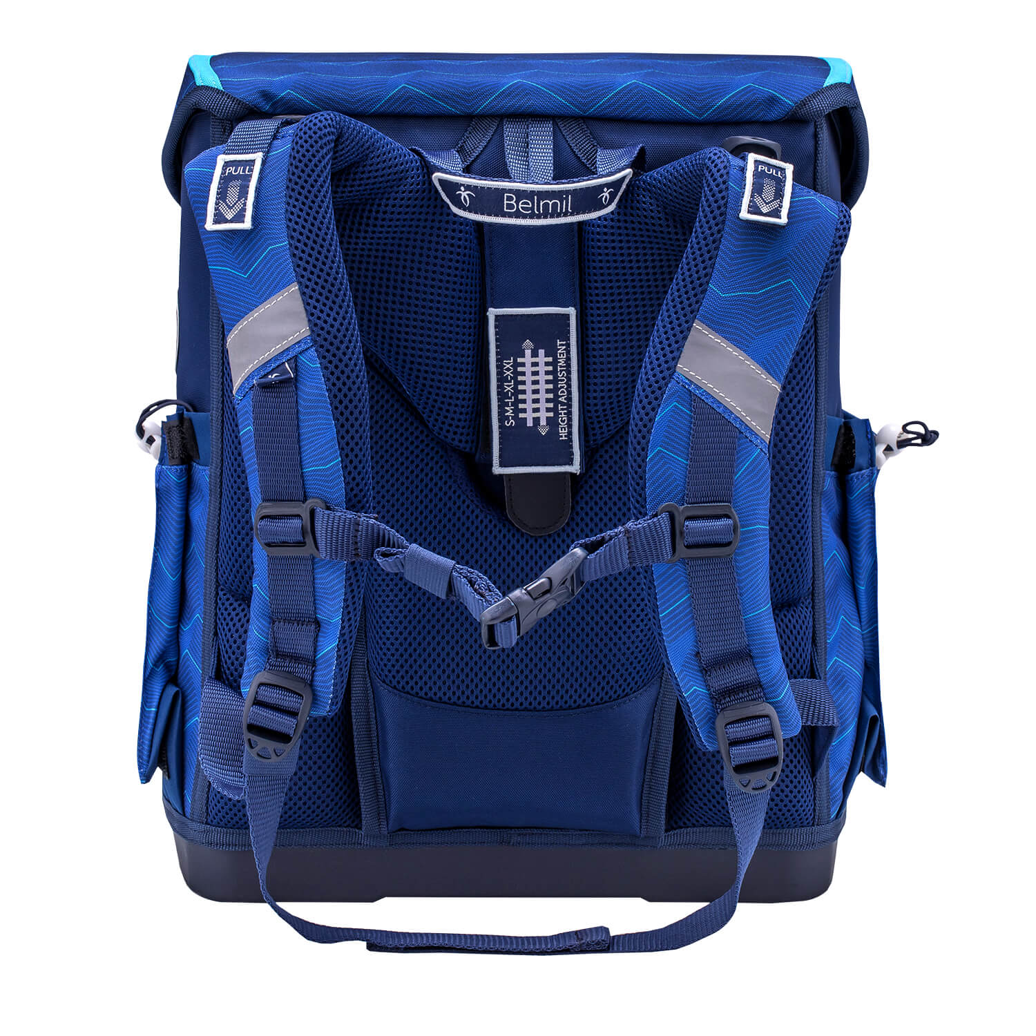 Premium Compact Plus Estate Blue Schoolbag set 5pcs.