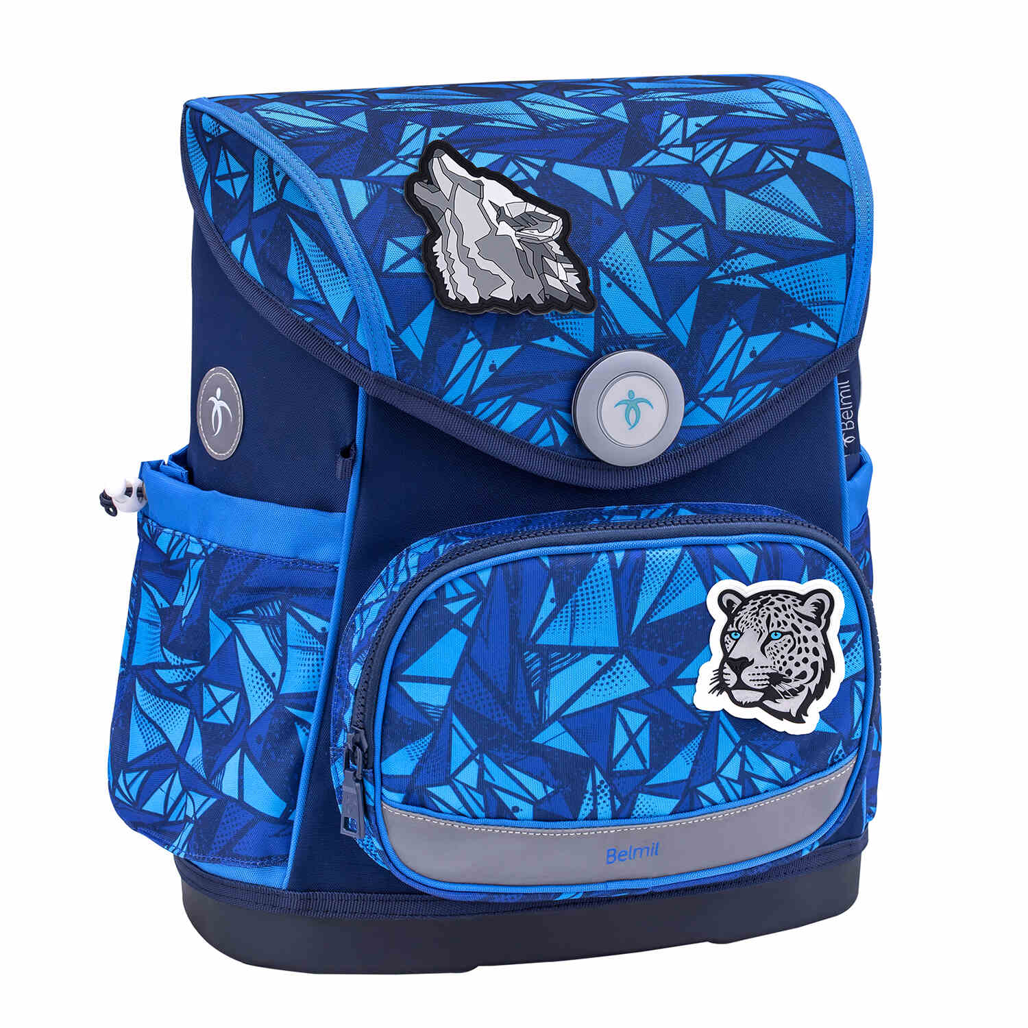 Premium Compact Plus Glacier Blue Schoolbag set 5pcs.