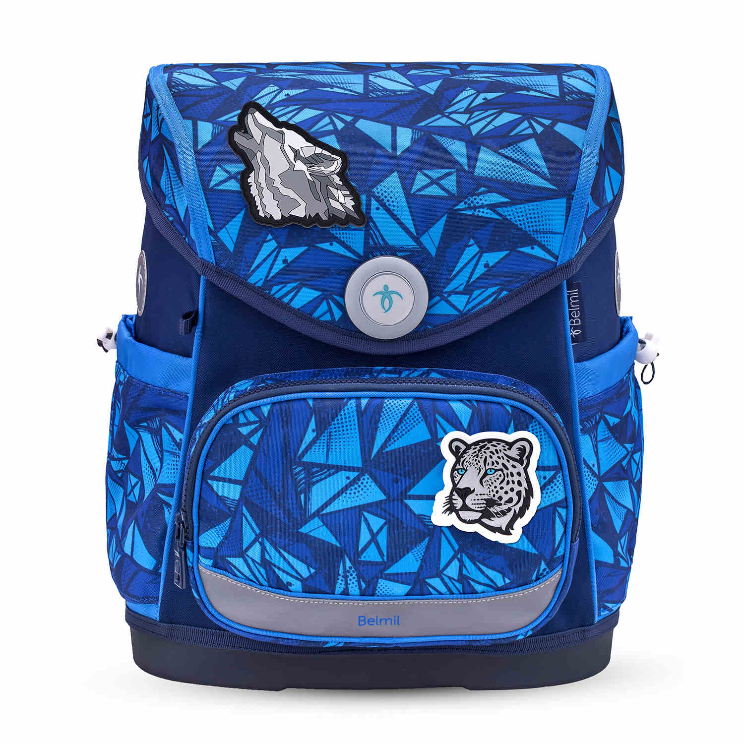 Premium Compact Plus Glacier Blue Schoolbag set 5pcs.