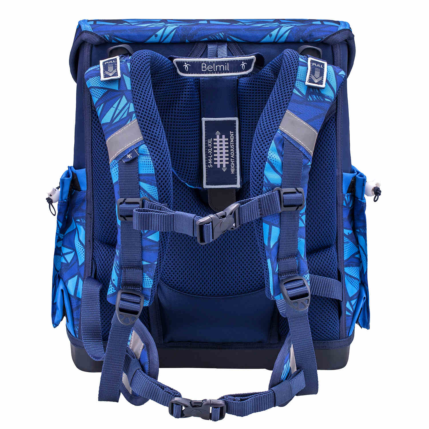 Premium Compact Plus Glacier Blue Schoolbag set 5pcs.