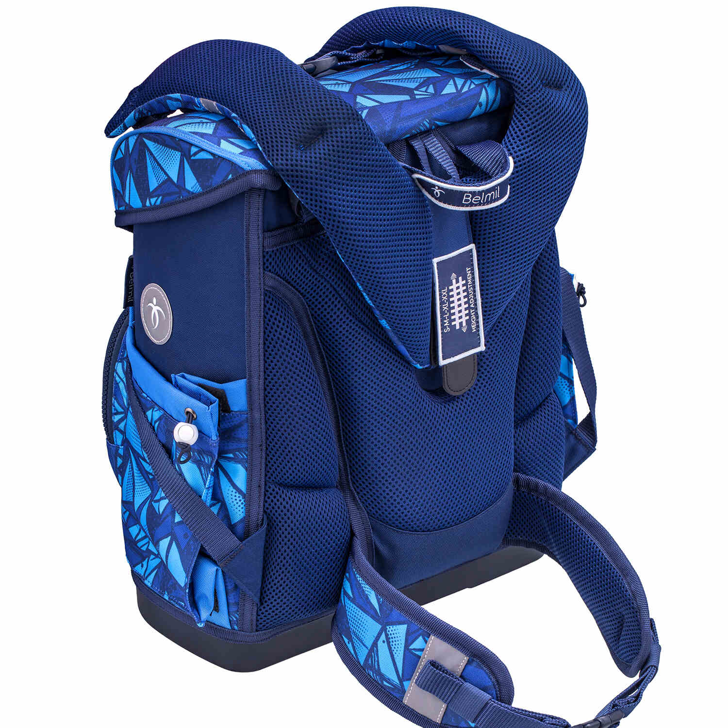 Premium Compact Plus Glacier Blue Schoolbag set 5pcs.