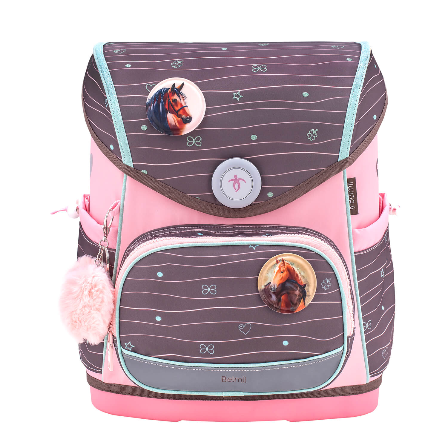 Premium Compact Plus Mint Schoolbag set 5pcs.