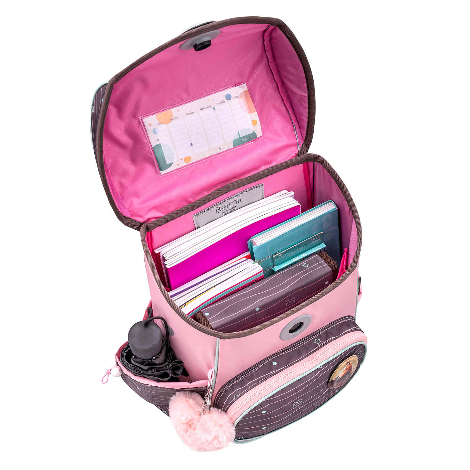 Premium Compact Plus Mint Schoolbag set 5pcs.