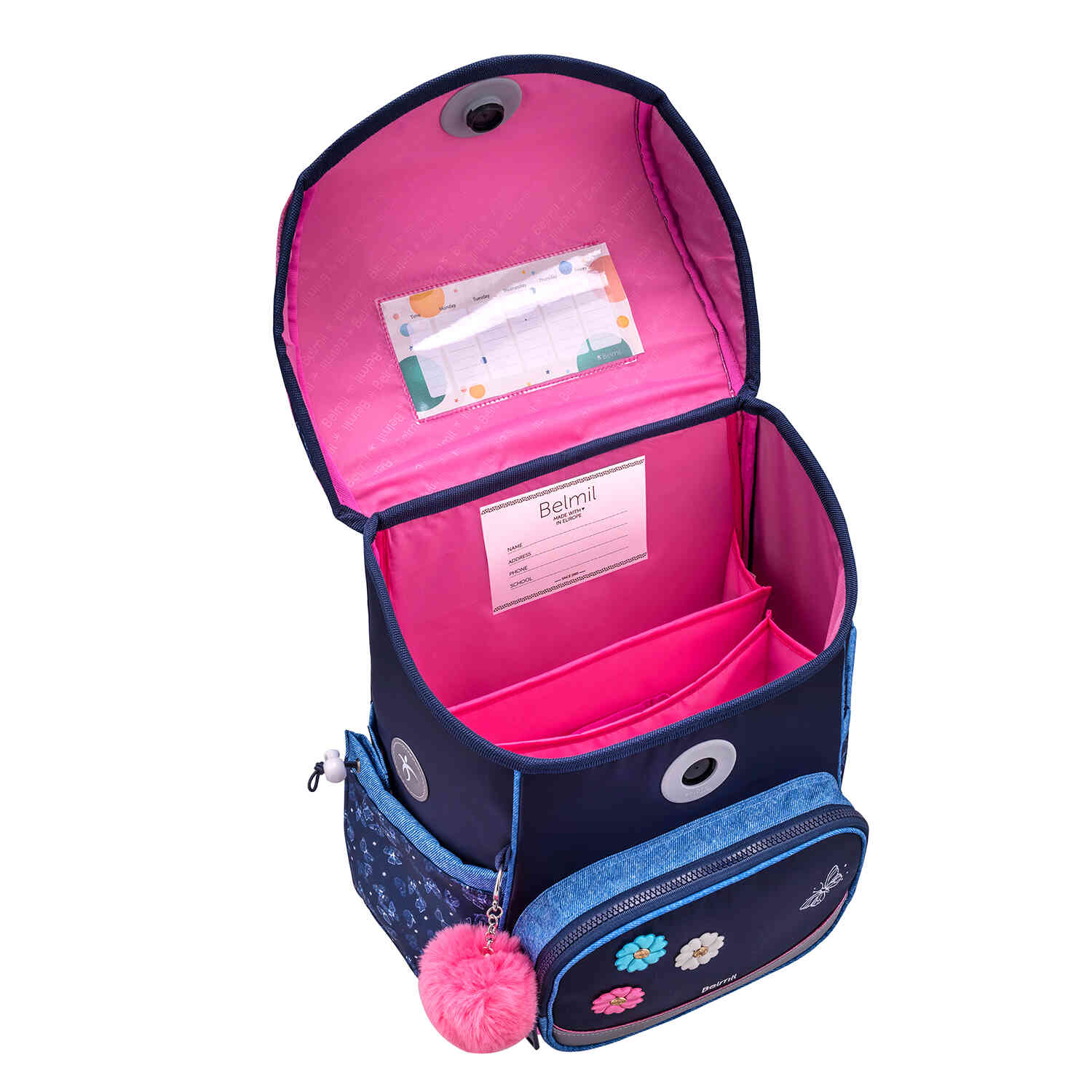 Premium Compact Plus Sapphire Schoolbag set 5pcs.