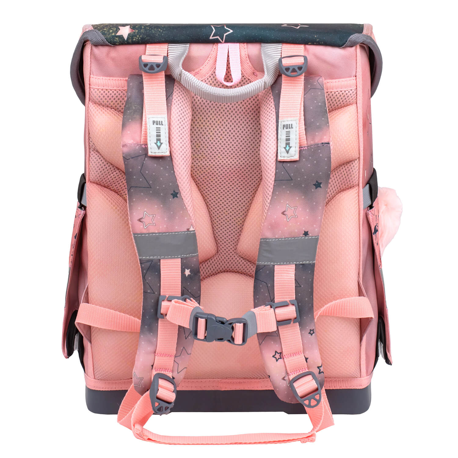 Compact Ballerina Black Pink schoolbag set 4 pcs