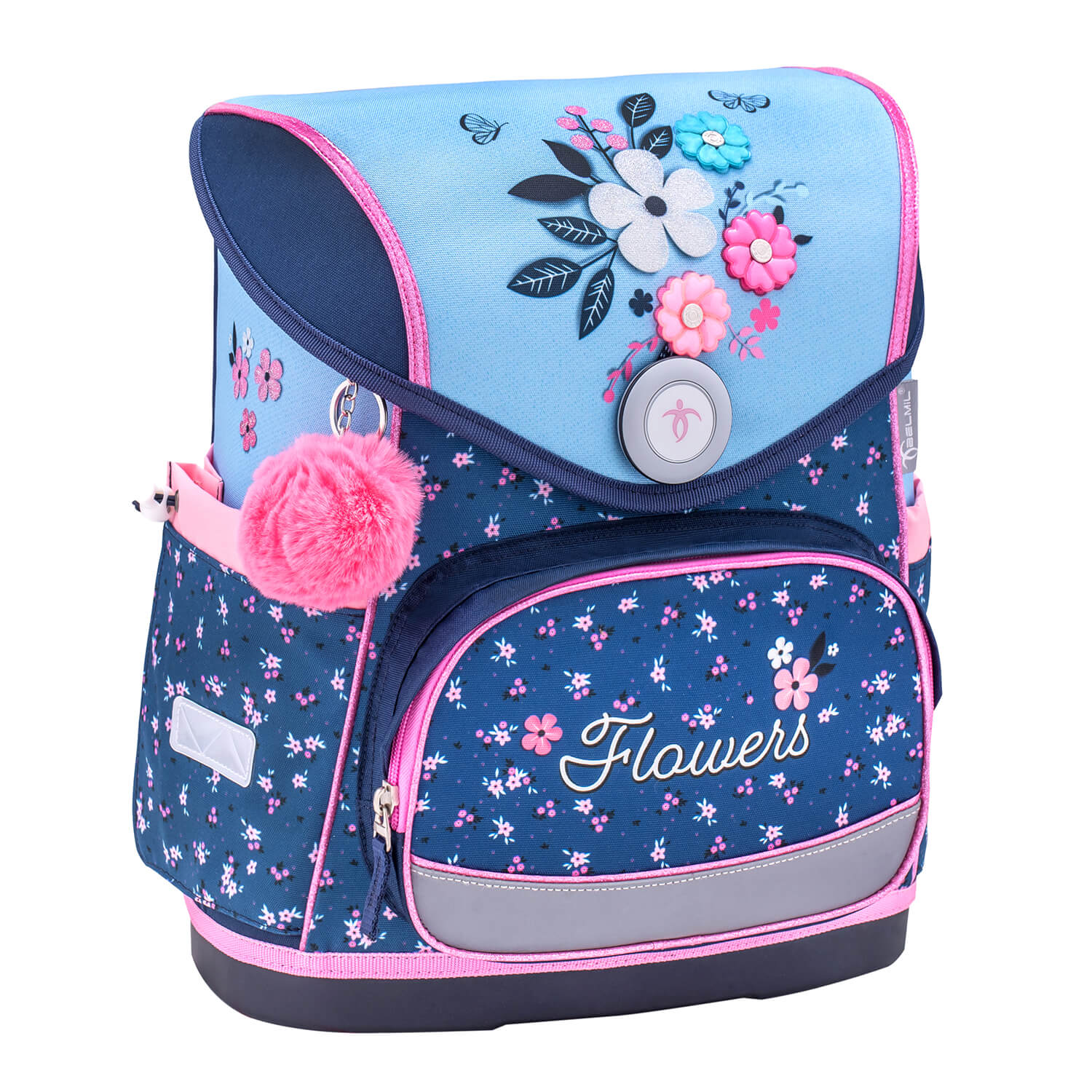 Compact Flower Patch 2 schoolbag