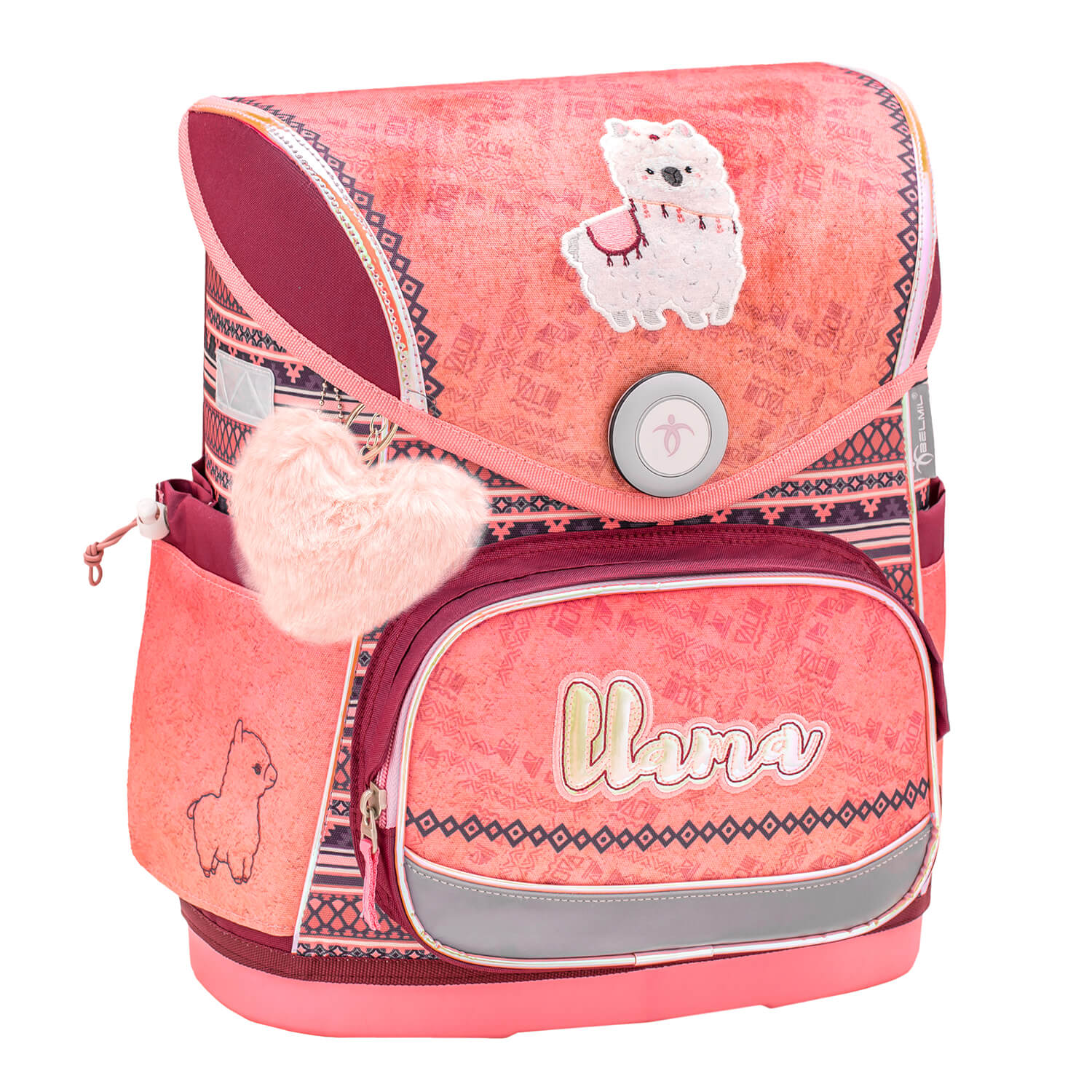 Compact Funky Llama schoolbag