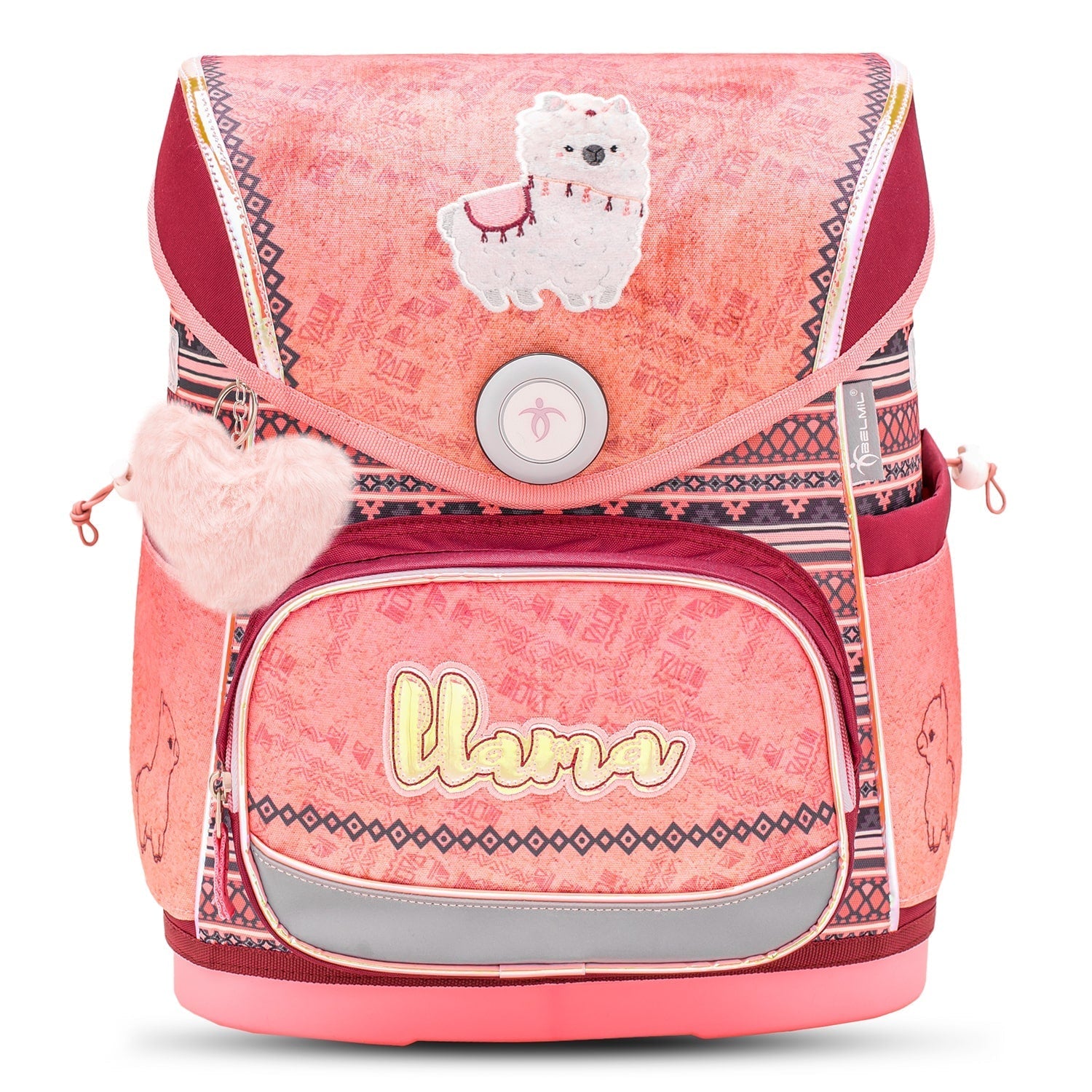 Compact Funky Llama schoolbag