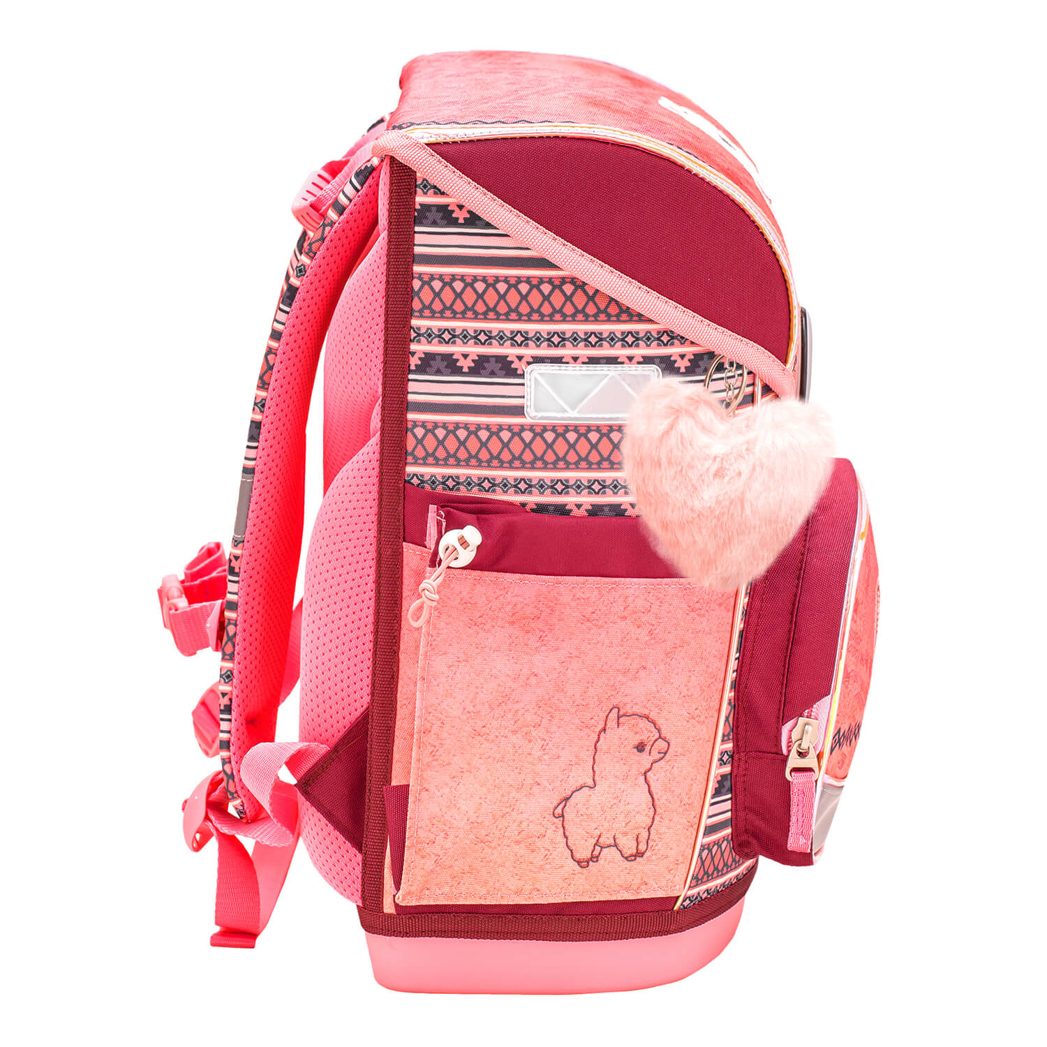 Compact Funky Llama schoolbag