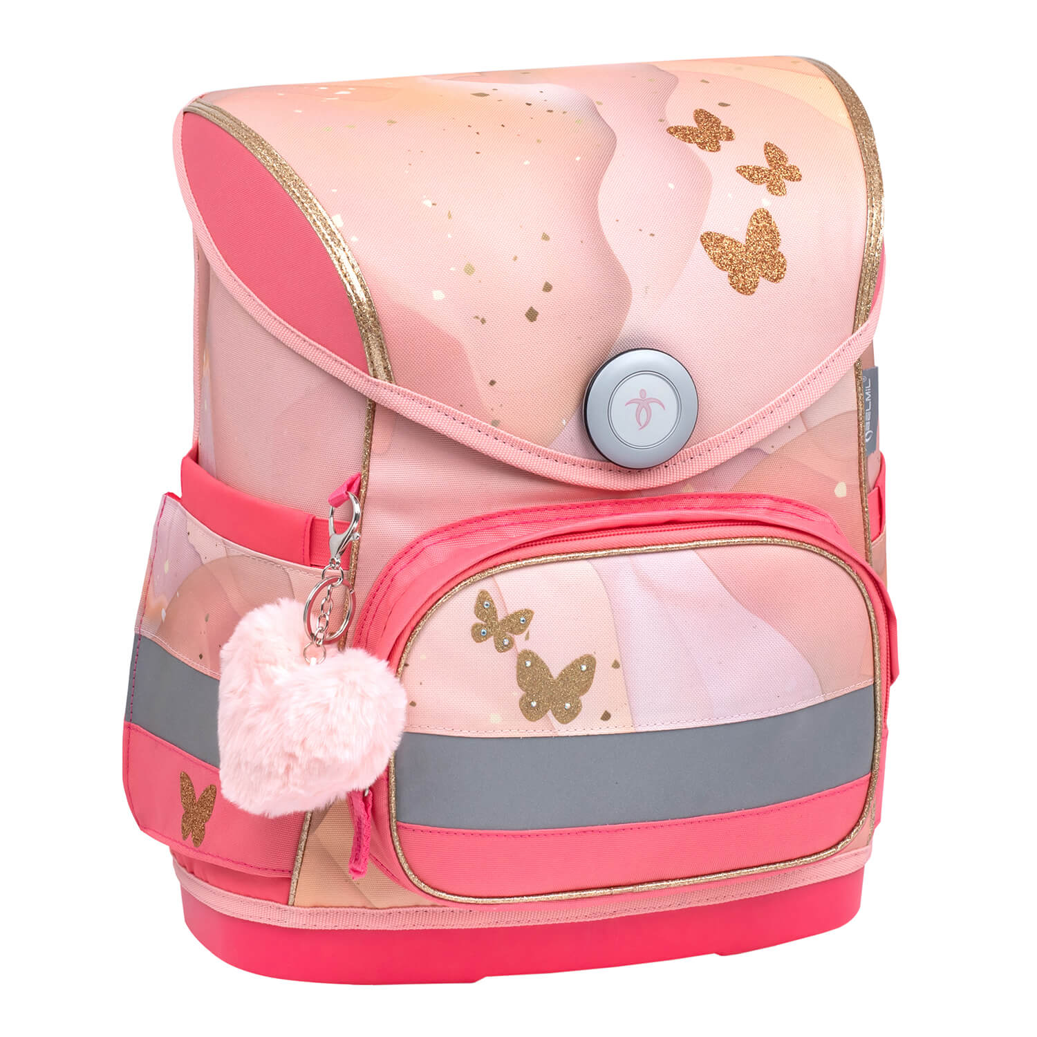 Compact Marble schoolbag set 4 pcs