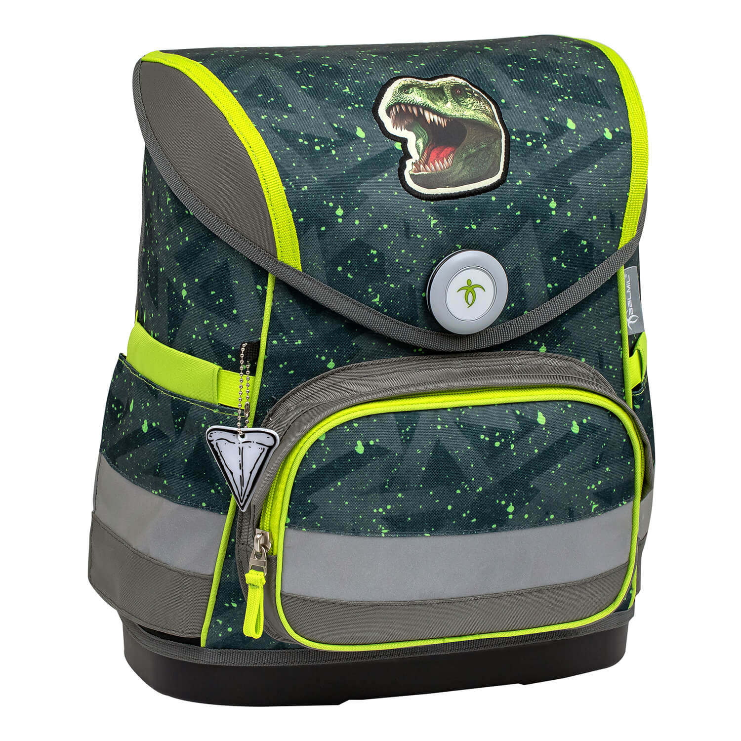 Compact T-rex Roar schoolbag set 4 pcs