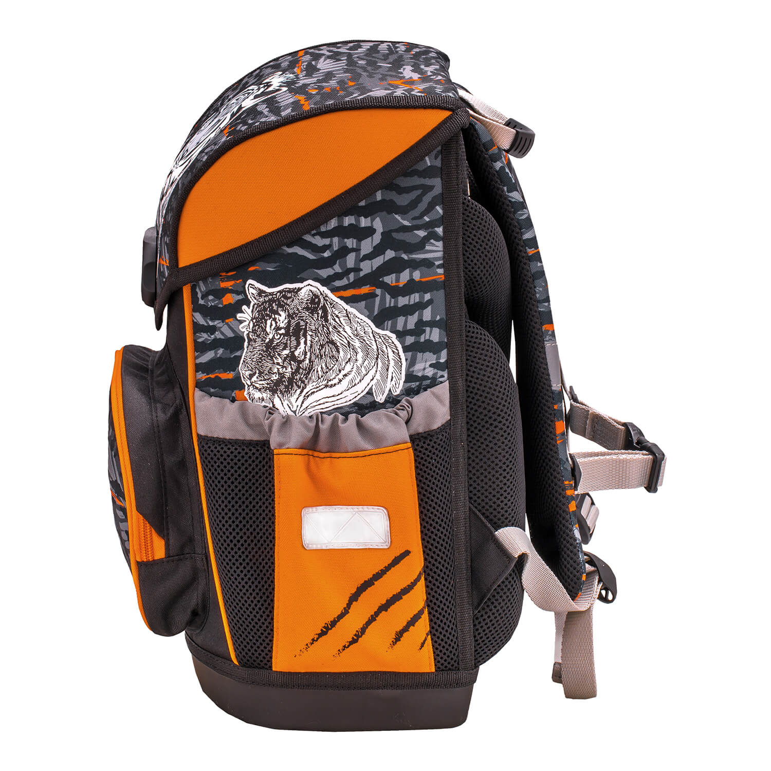 Compact Wild Tigers schoolbag