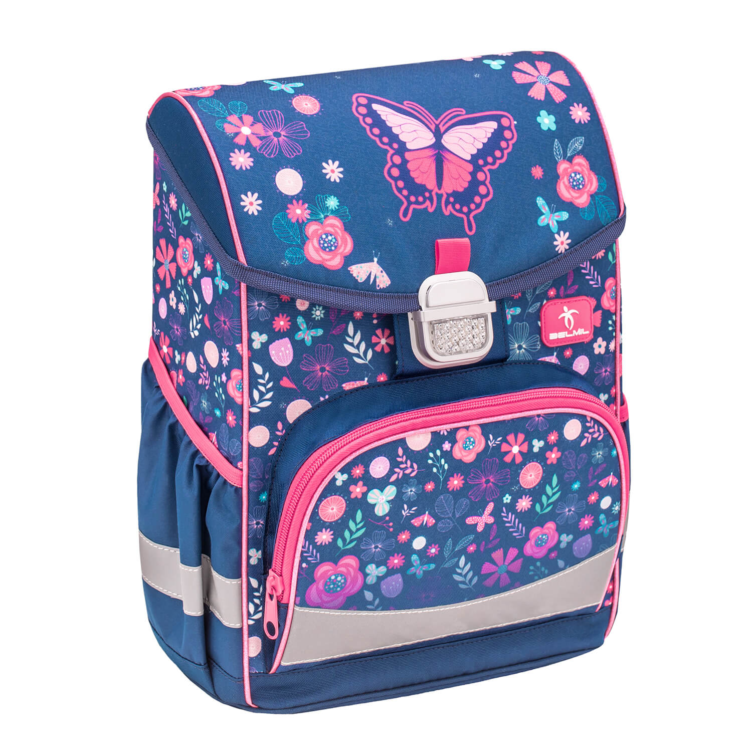 Click Spring Time Blue schoolbag