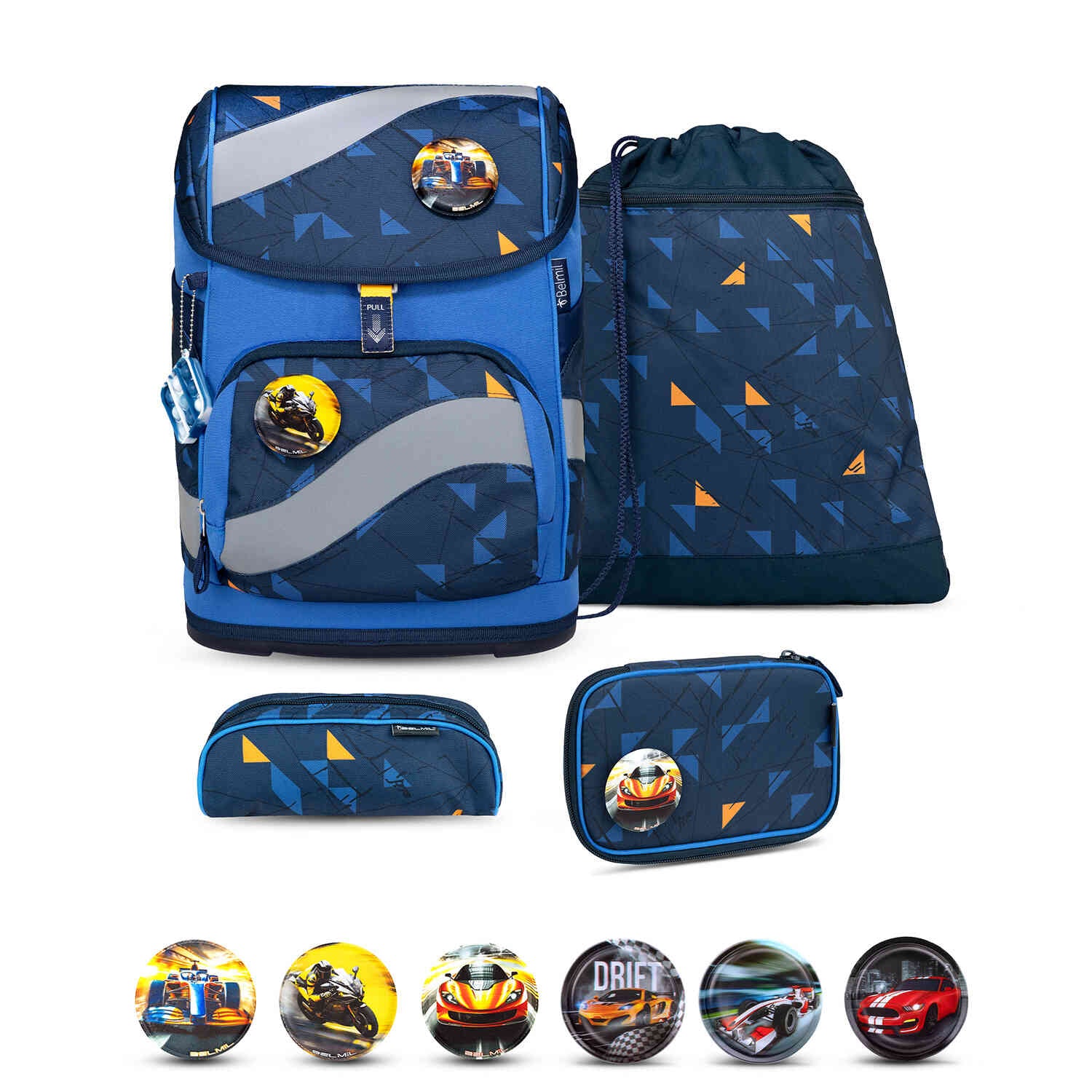 Smarty Energy3 schoolbag set 5 pcs