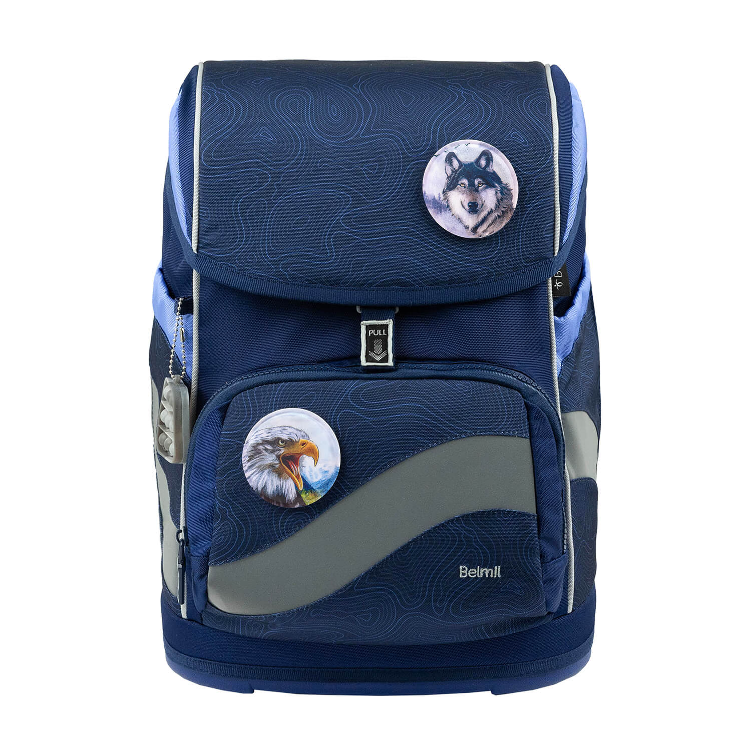 Smarty Plus Topographic Schoolbag set 5pcs.