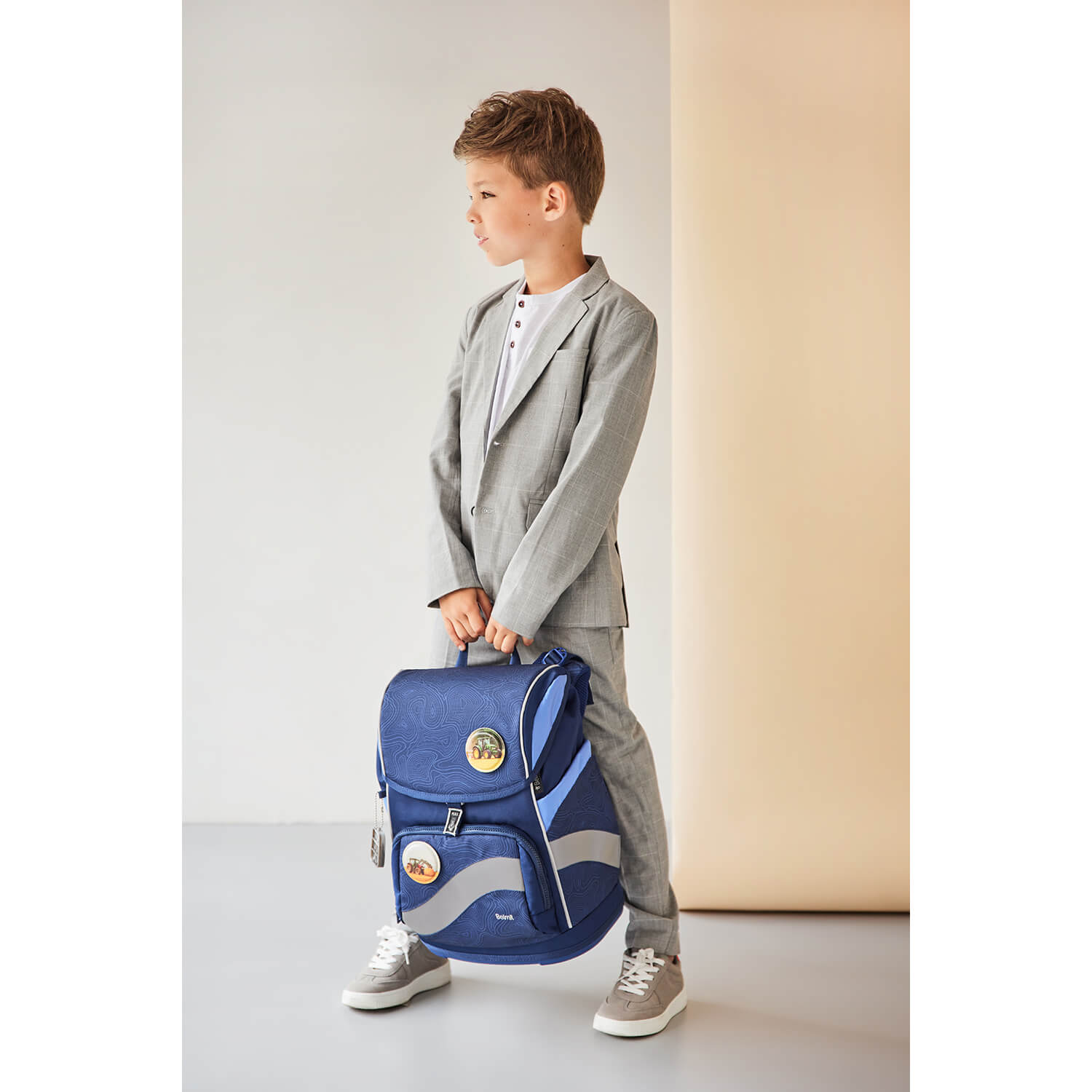 Smarty Plus Topographic Schoolbag set 6pcs.