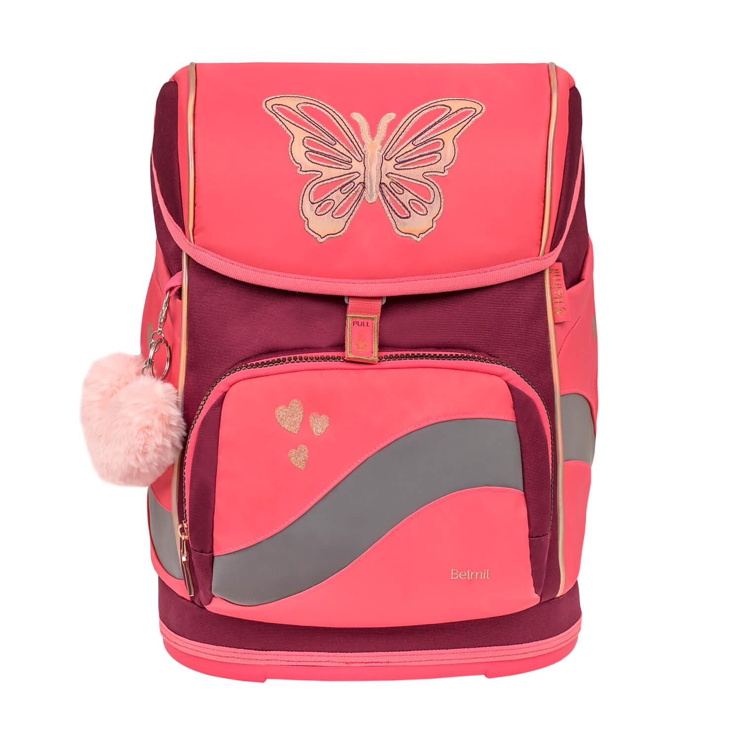 Smarty Plus Coral Schoolbag set 5pcs.