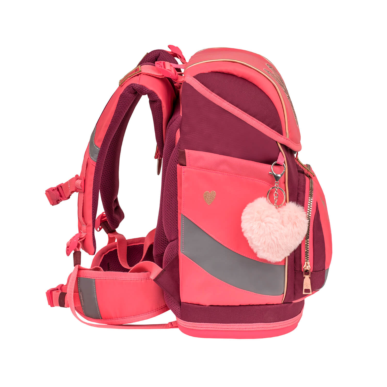 Smarty Plus Coral Schoolbag