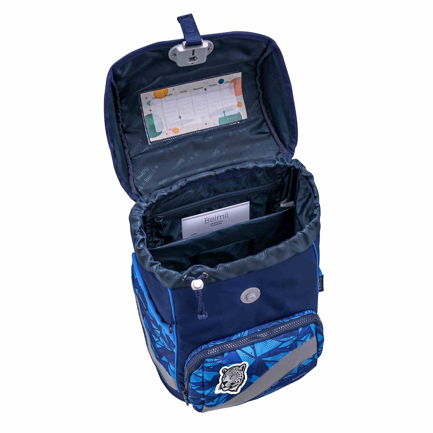 Smarty Plus Glacier Blue Schoolbag set 5pcs.