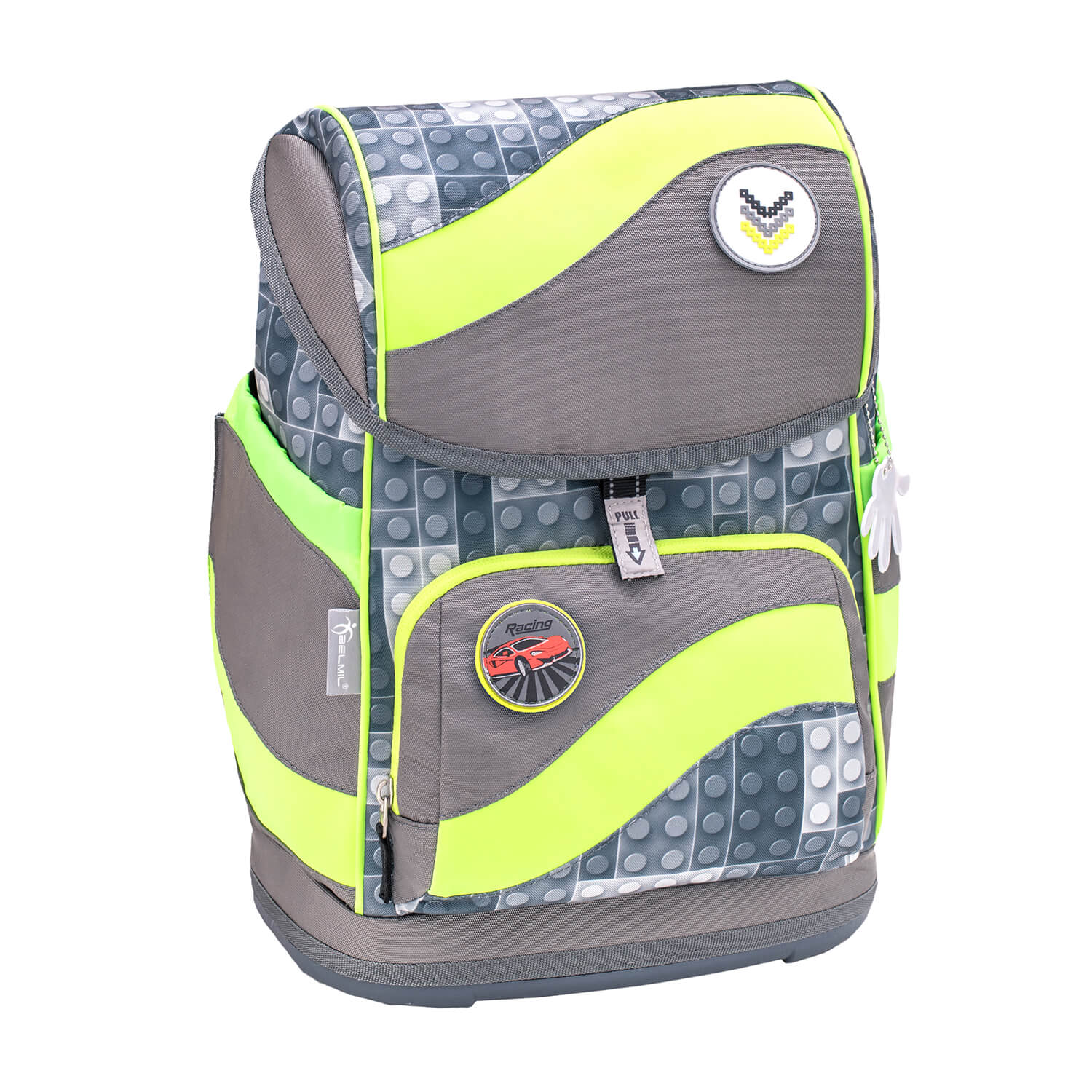 Smarty Bricks Neon schoolbag