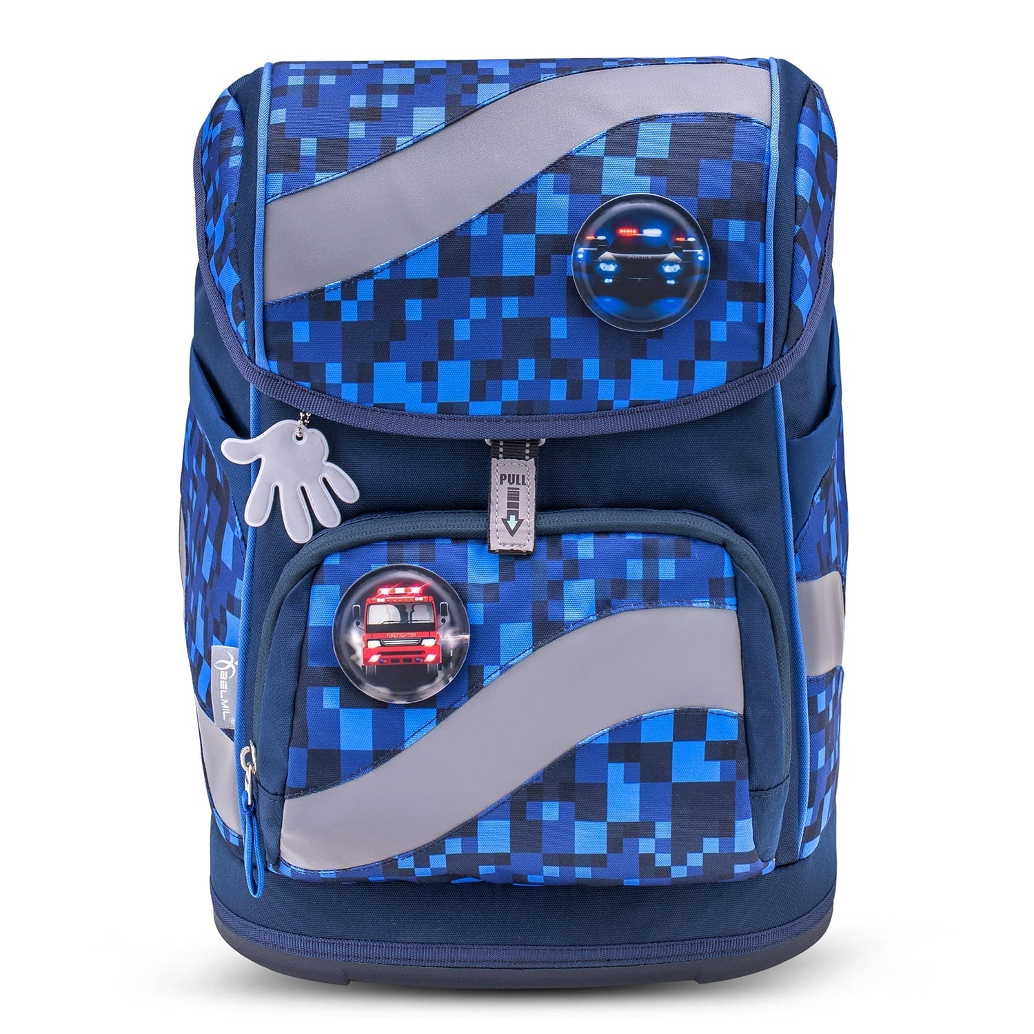 Smarty Cubes Blue schoolbag