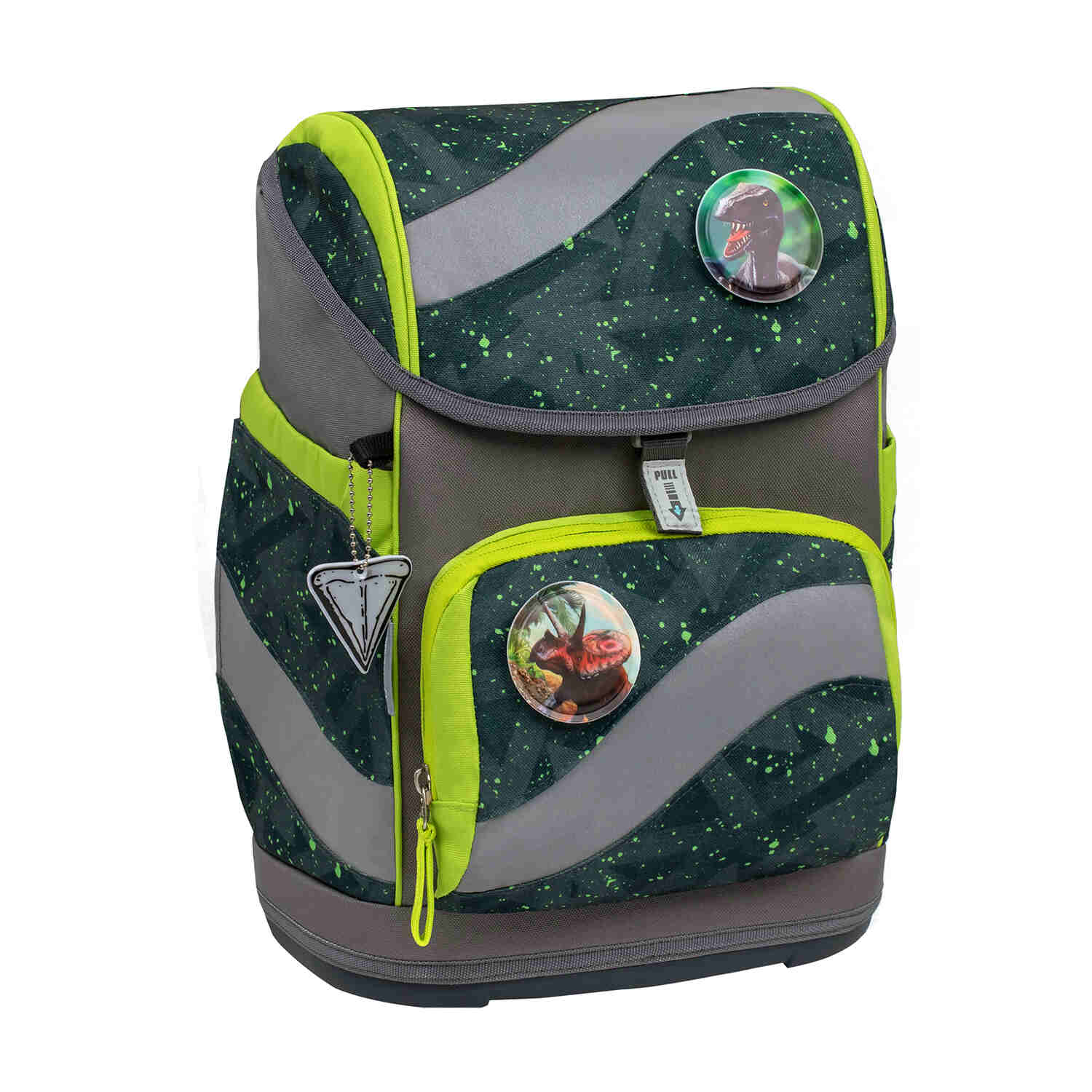 Smarty Green Splash schoolbag