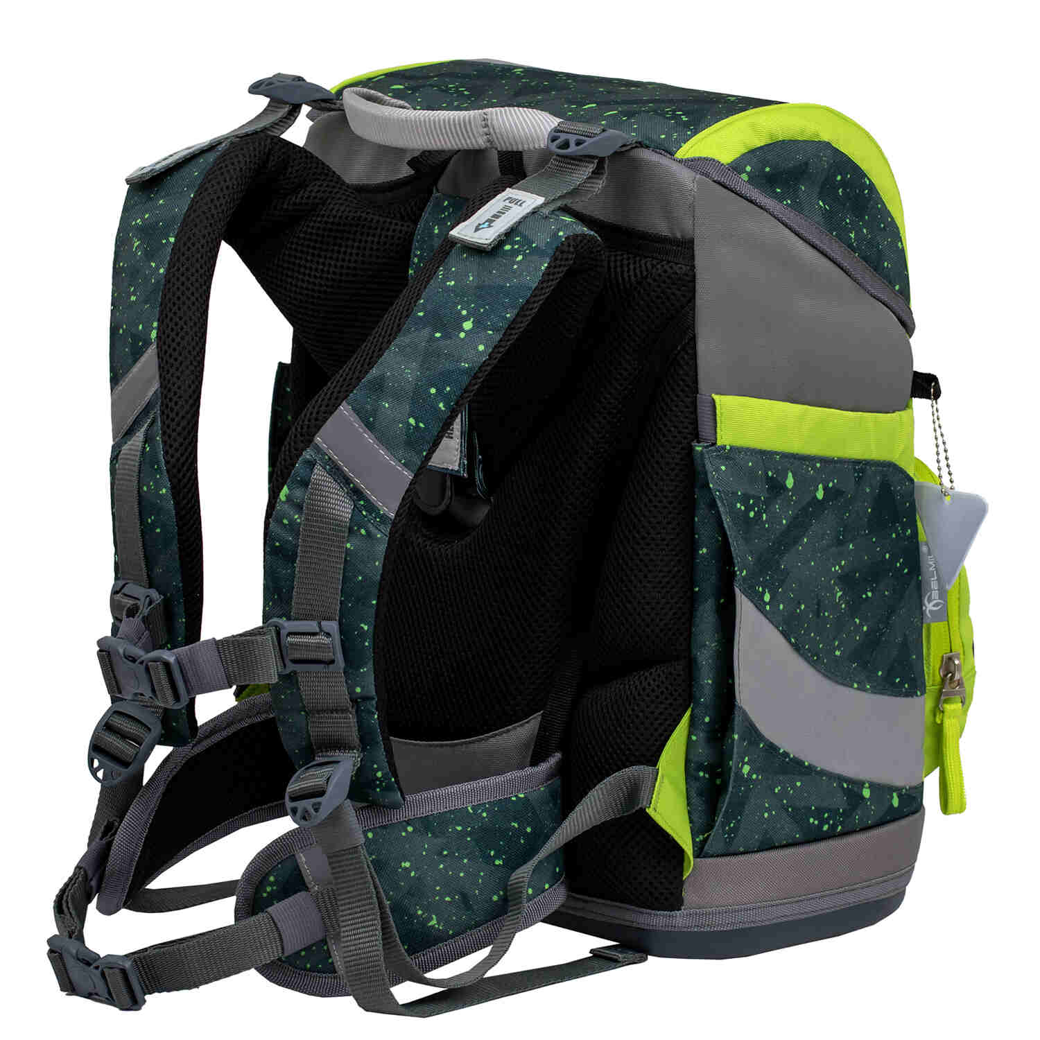 Smarty Green Splash schoolbag