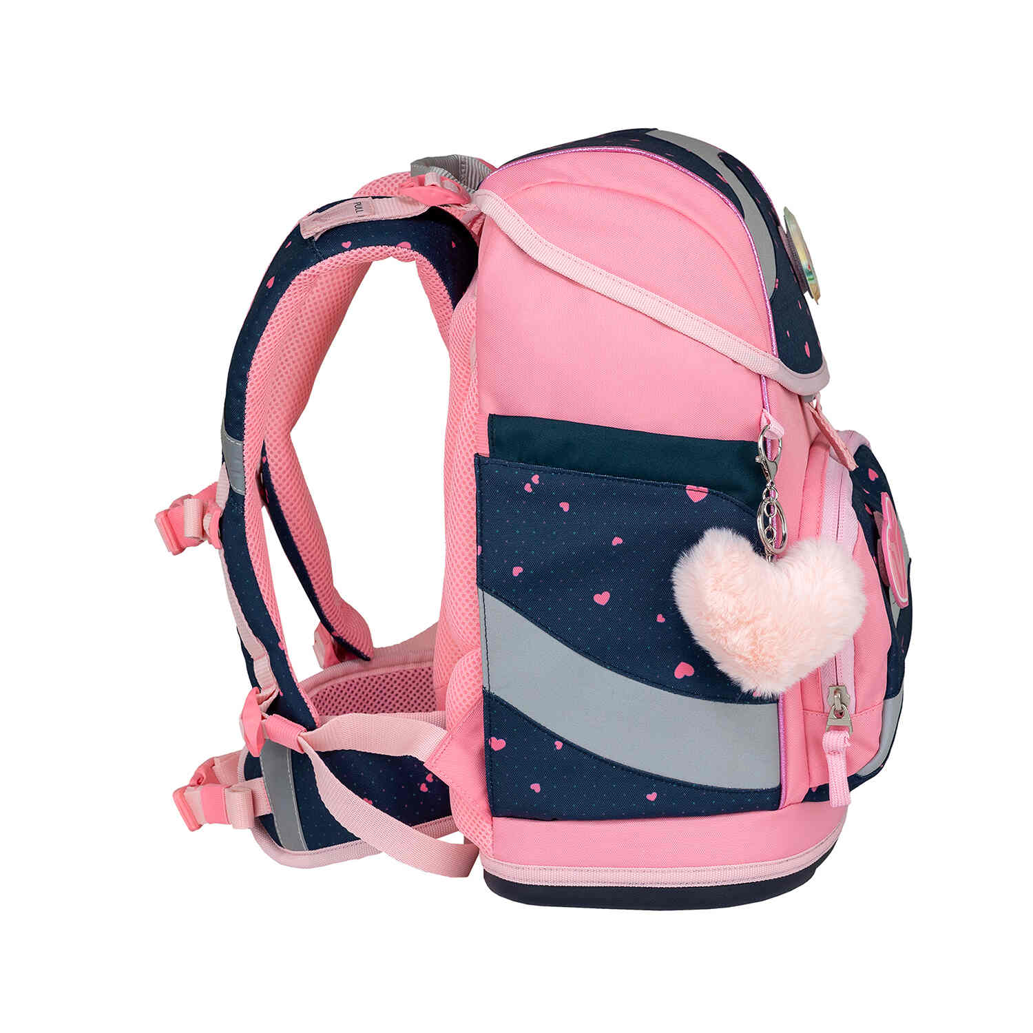 Smarty In Love With Hearts schoolbag set 5 pcs