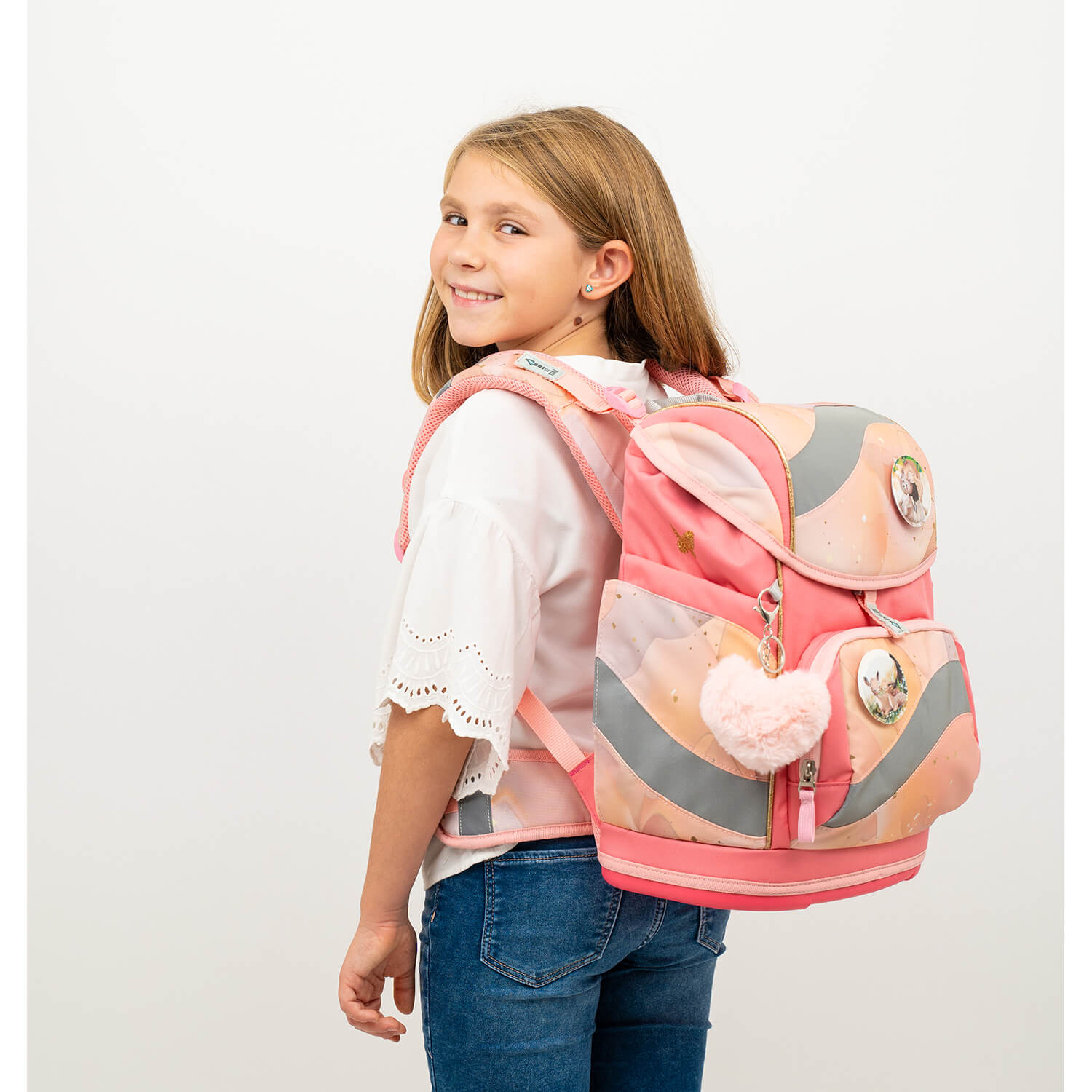 Smarty Marble schoolbag set 6 pcs