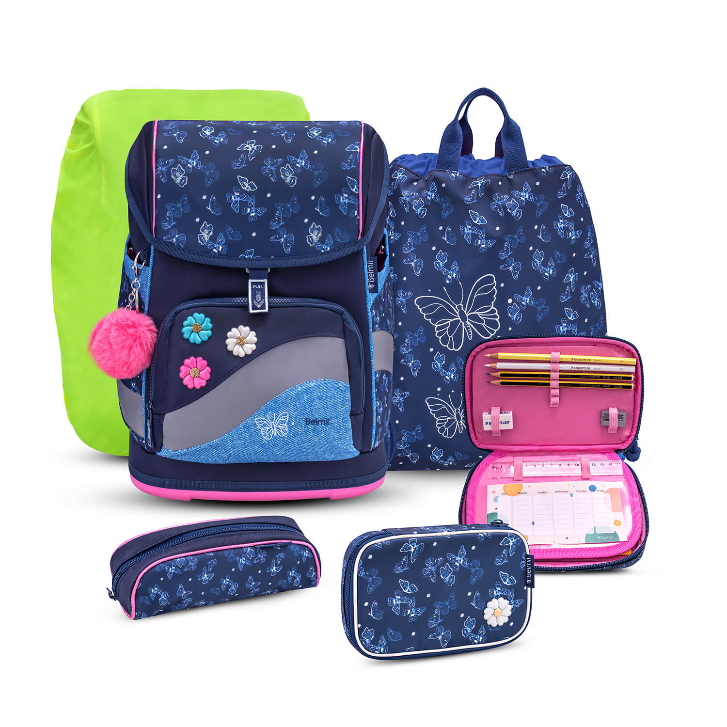 Smarty Plus Sapphire Schoolbag set 6pcs.
