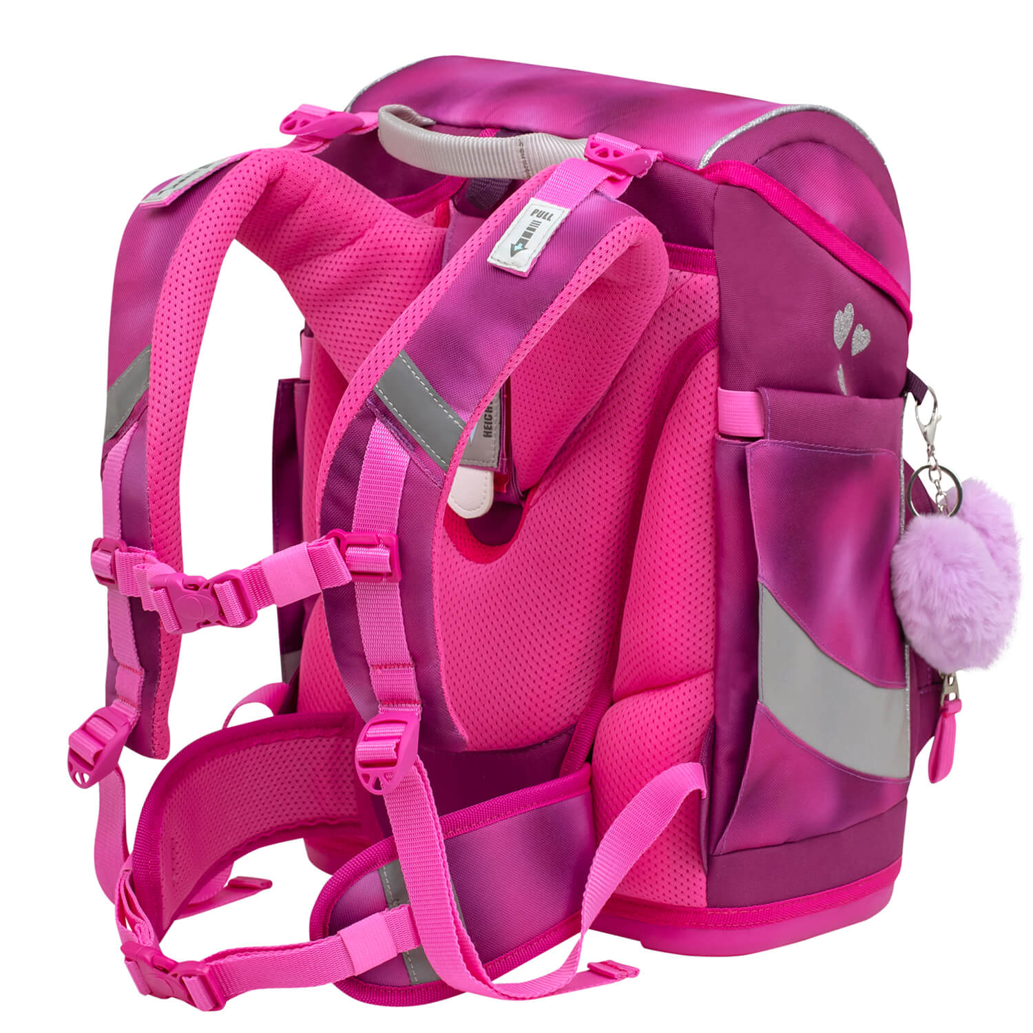 Smarty Shiny Pink  schoolbag