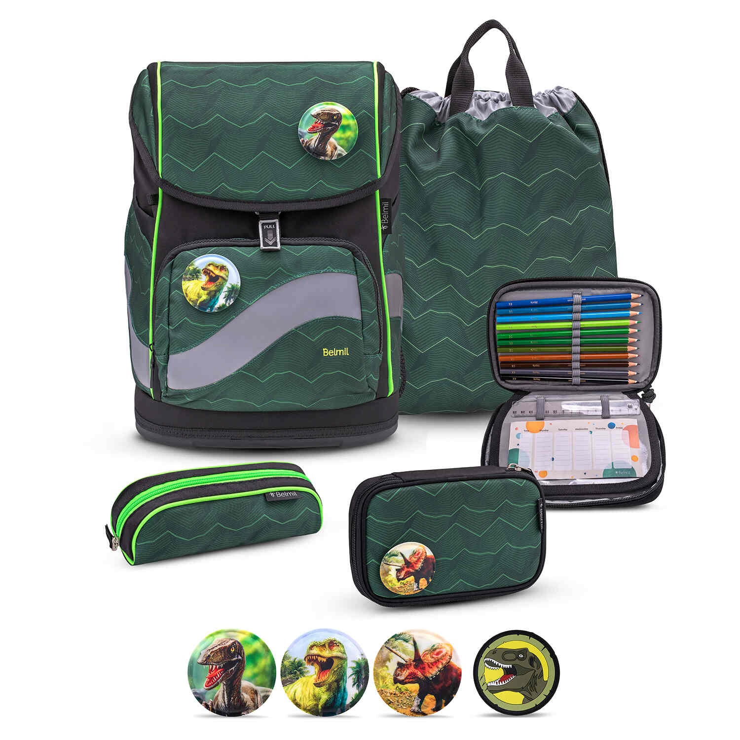 Smarty Plus Twist of Lime Schoolbag set 5pcs.