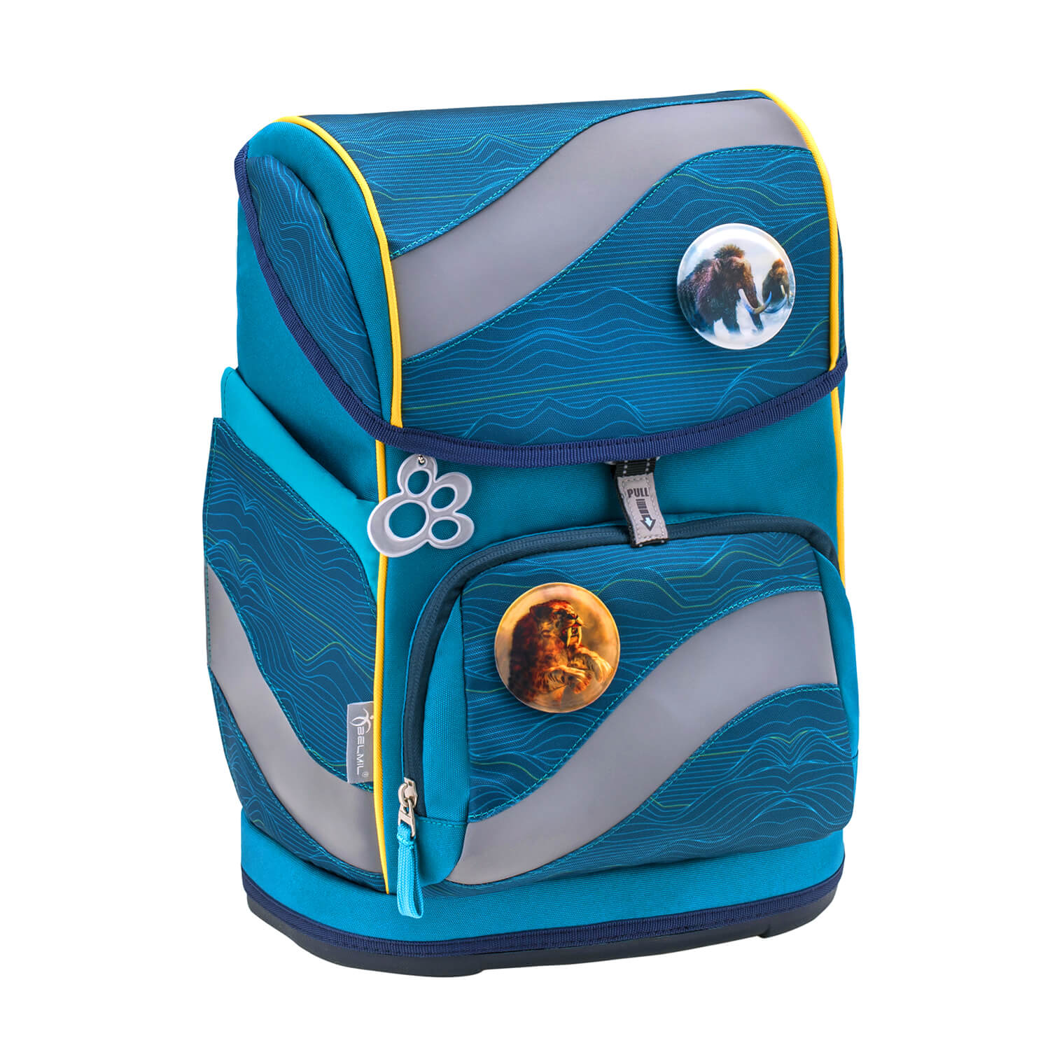Smarty Waves Orange schoolbag set 5 pcs