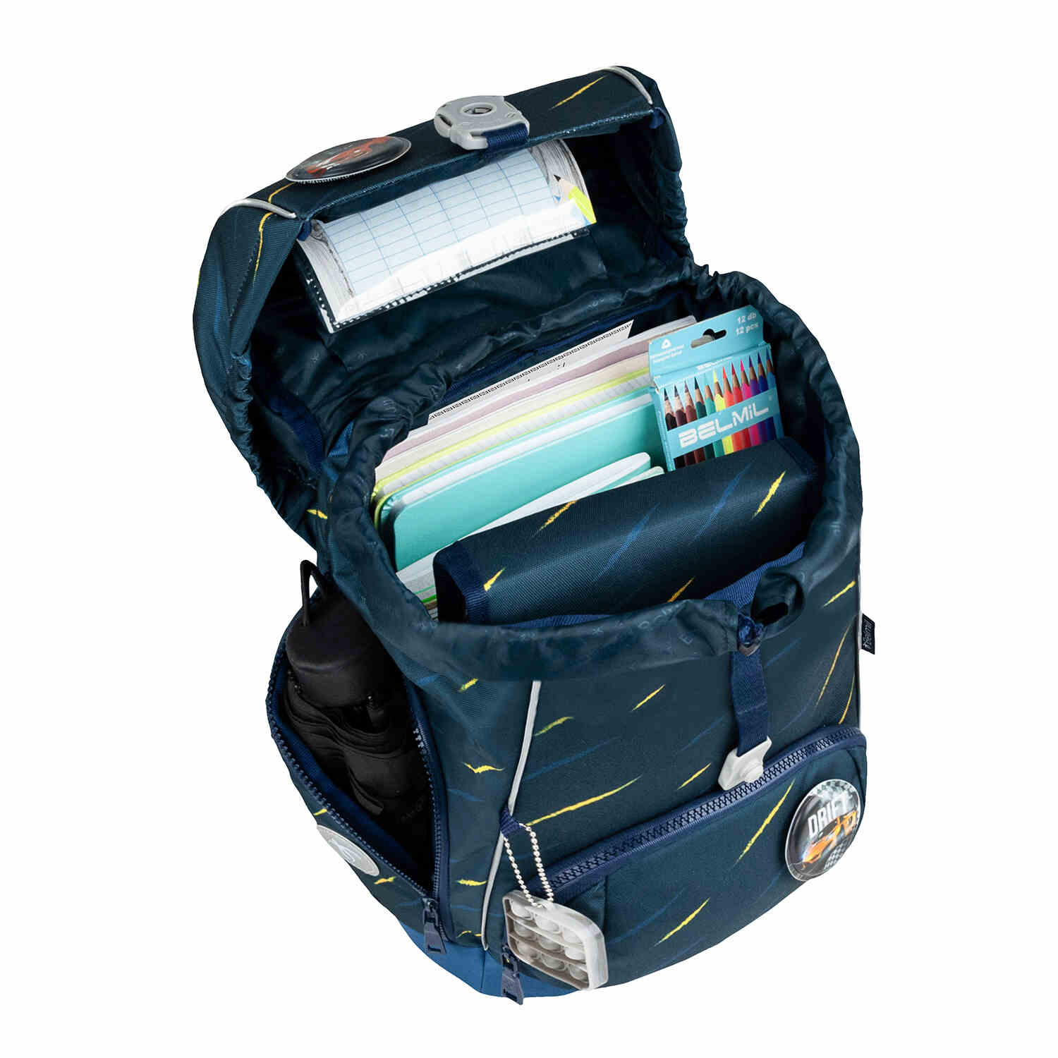 Premium Comfy Plus Orion Blue Schoolbag set 5pcs.