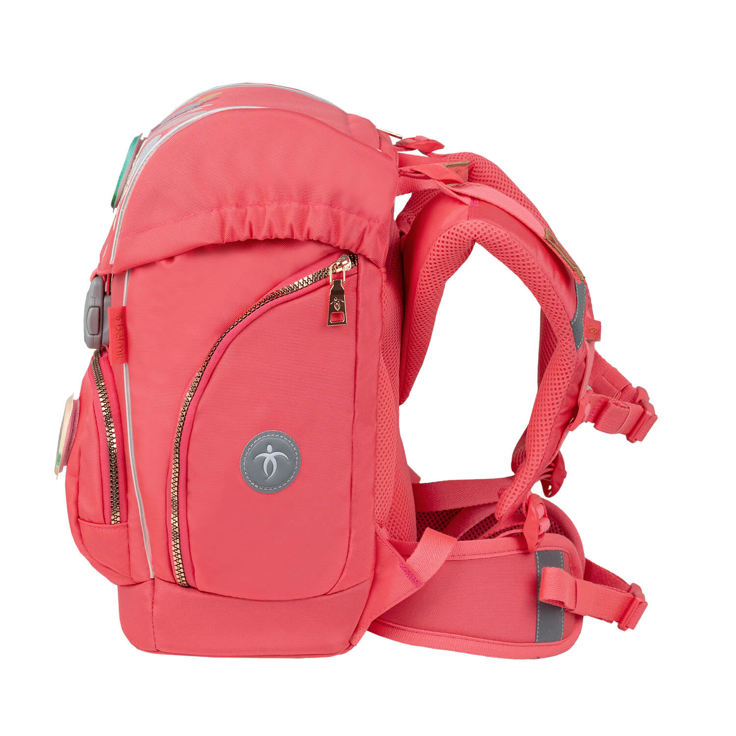 Premium Comfy Plus Rose Quartz Schoolbag set 5pcs.