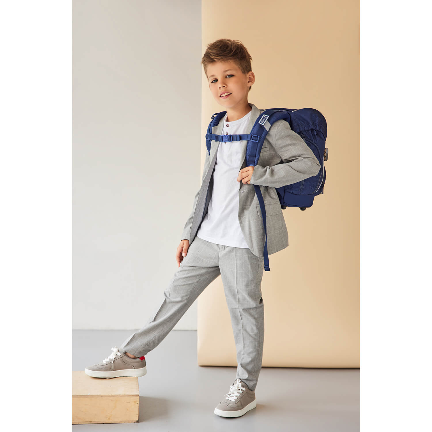 Premium Comfy Plus Topographic Schulranzen Set 6tlg.