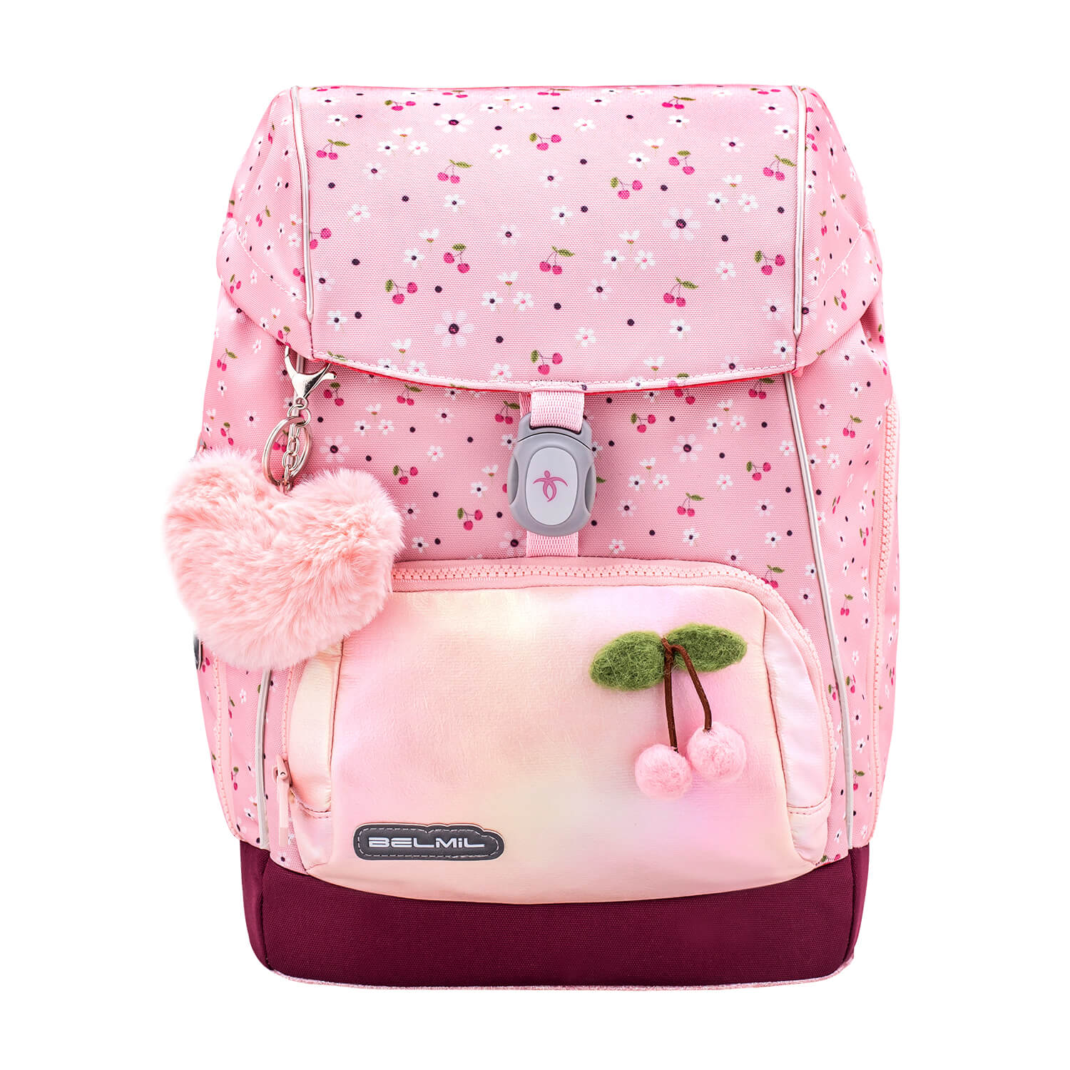 Premium Comfy Plus Cherry Blossom Schoolbag set 5pcs.