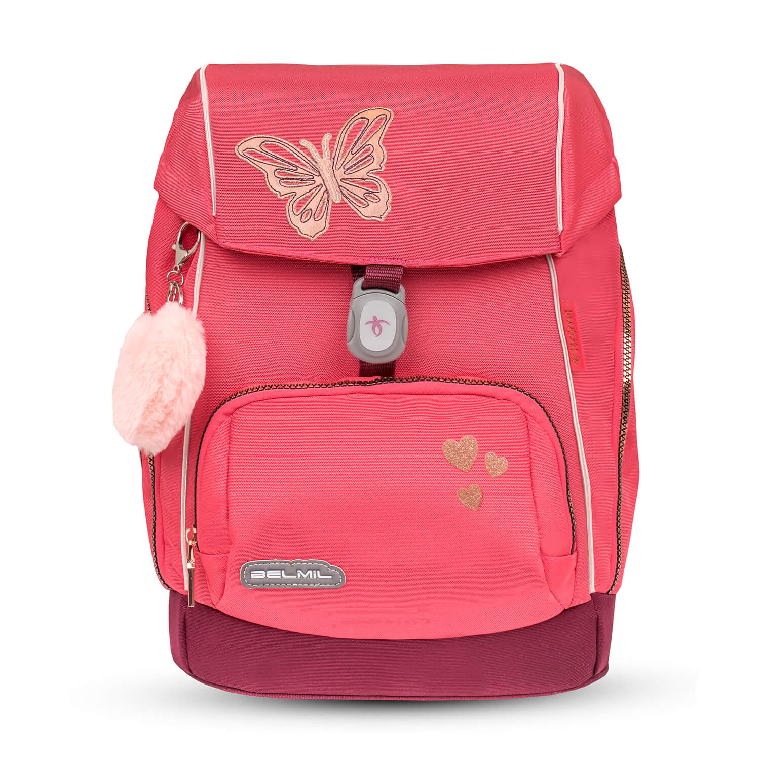 Premium Comfy Plus Coral Schoolbag
