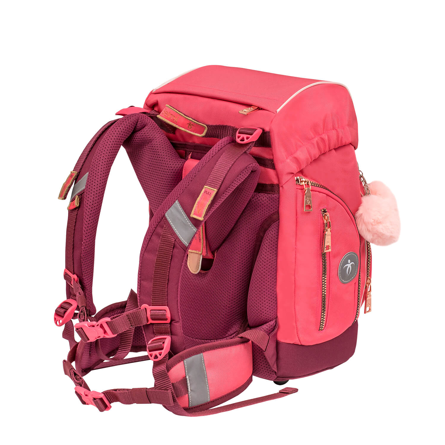 Premium Comfy Plus Coral Schoolbag