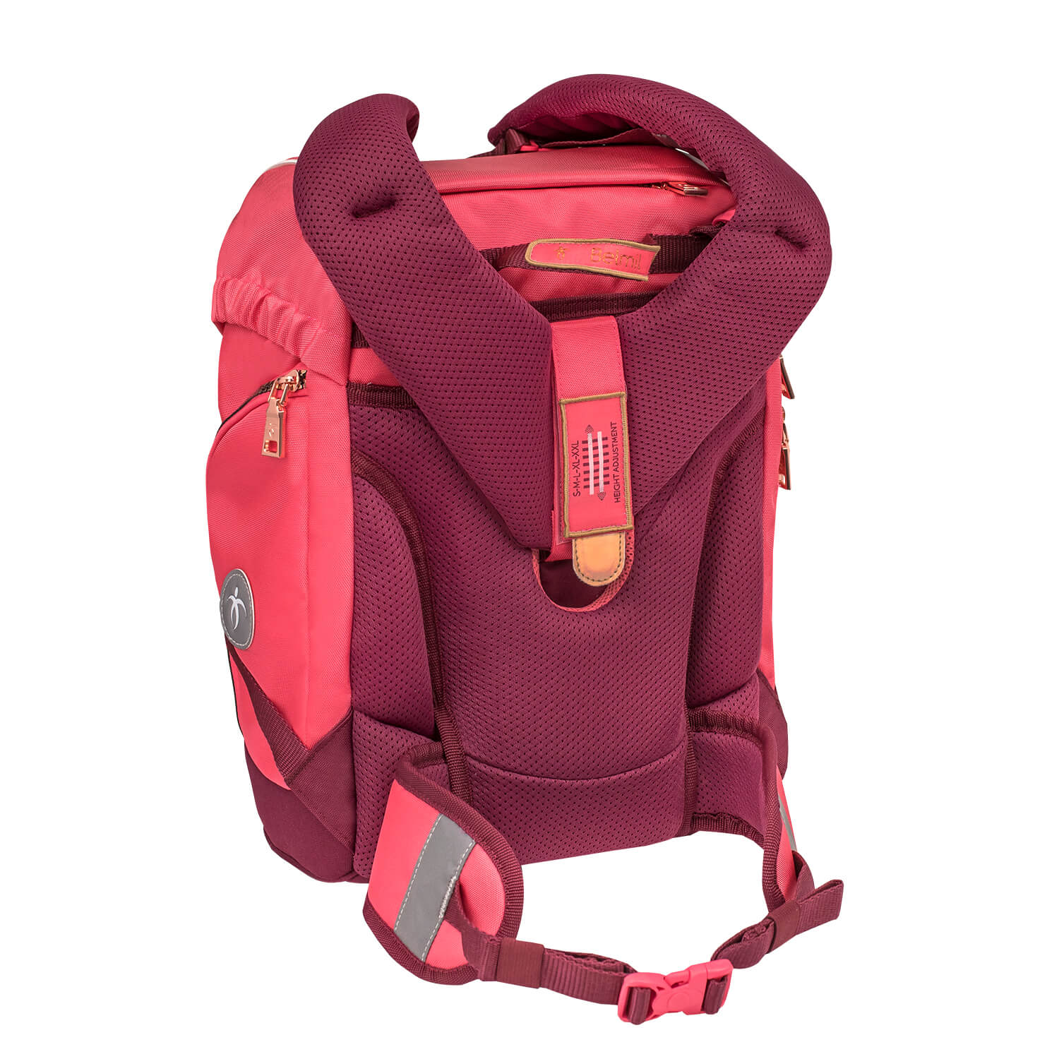 Premium Comfy Plus Coral Schoolbag