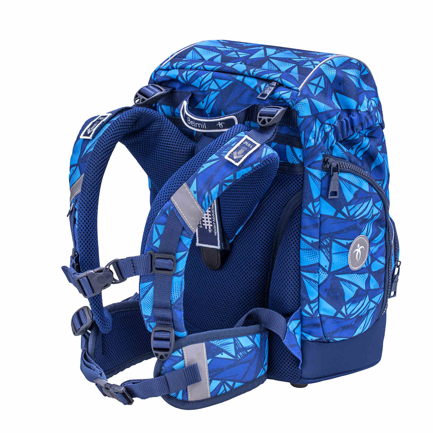 Premium Comfy Plus Glacier Blue Schoolbag set 5pcs.