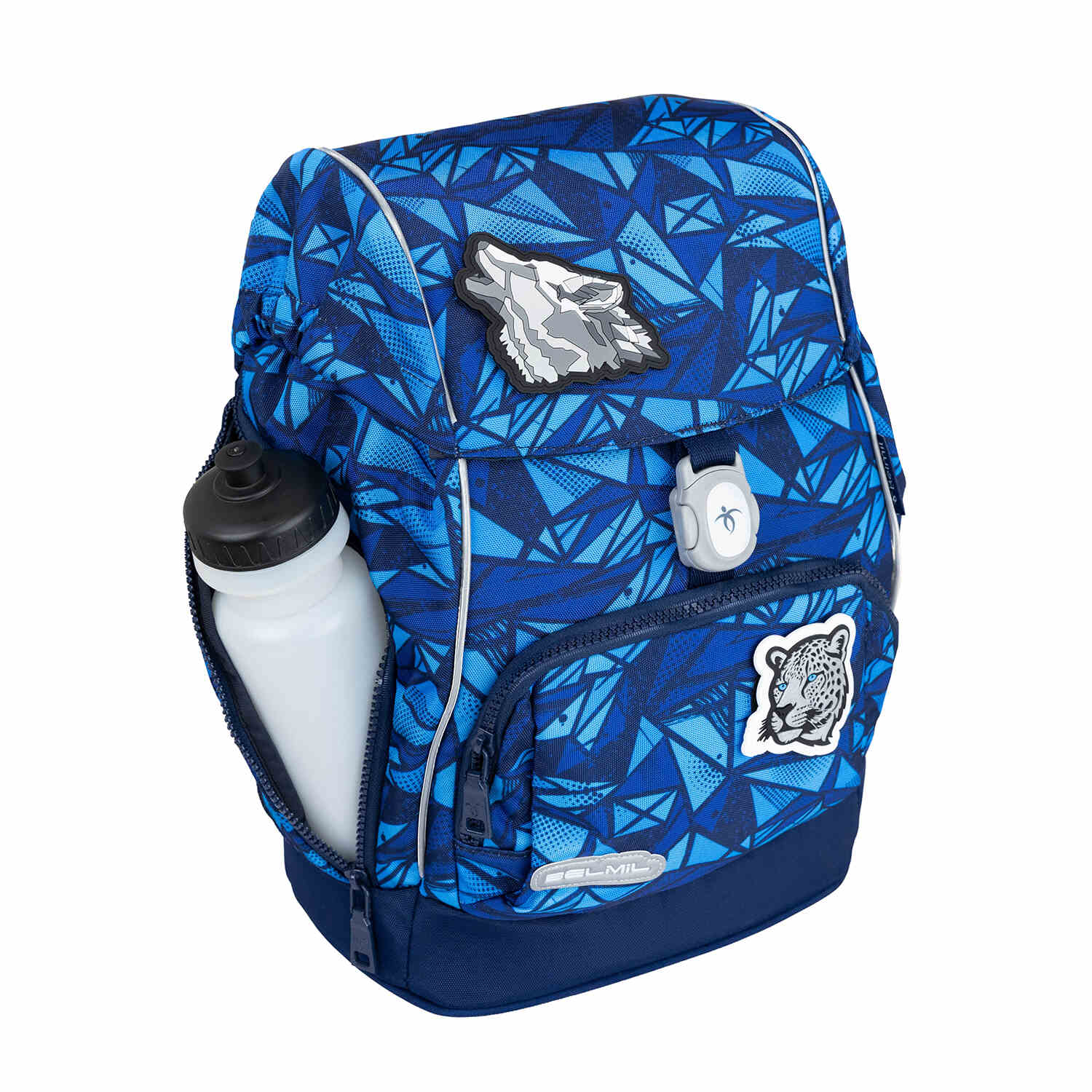 Premium Comfy Plus Glacier Blue Schoolbag set 5pcs.