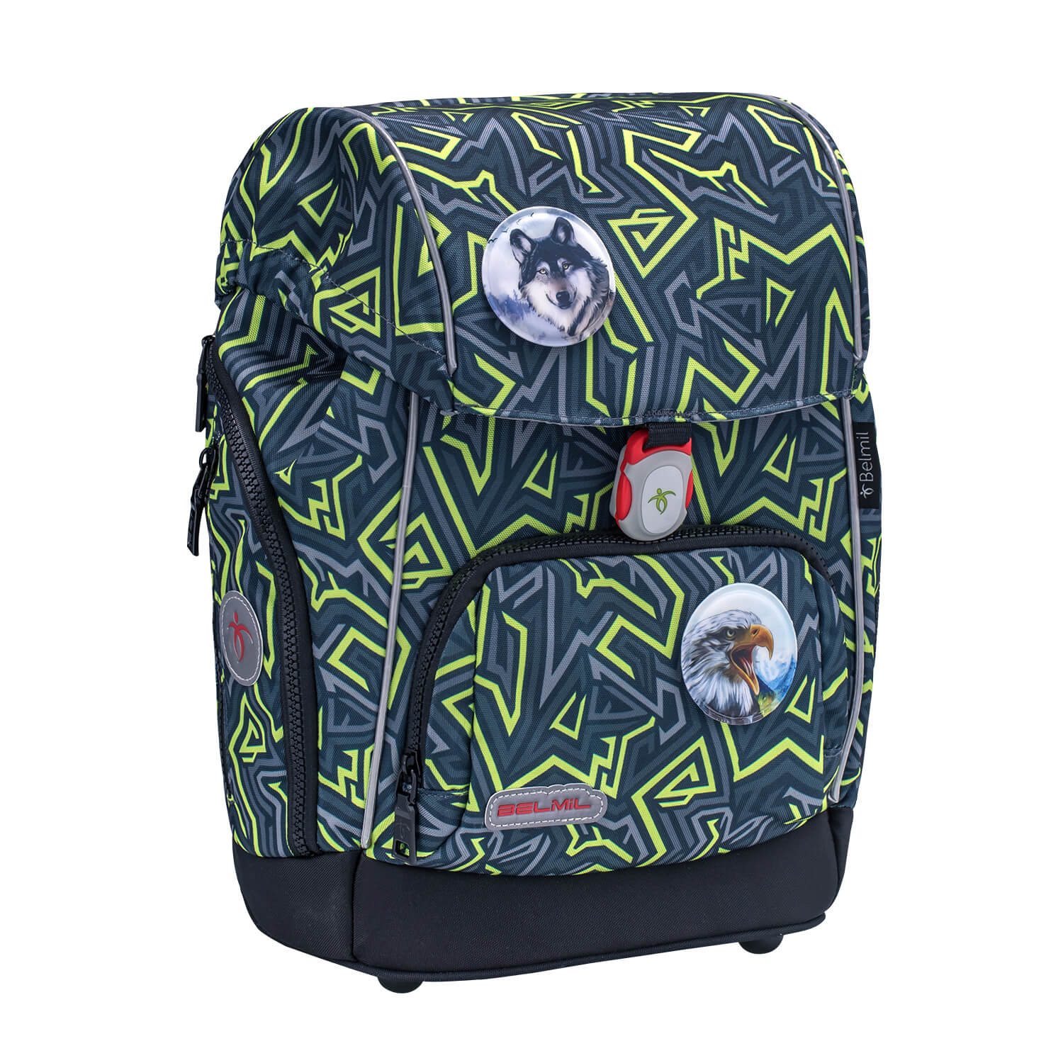 Premium Comfy Plus Iguana Schoolbag set 5pcs.