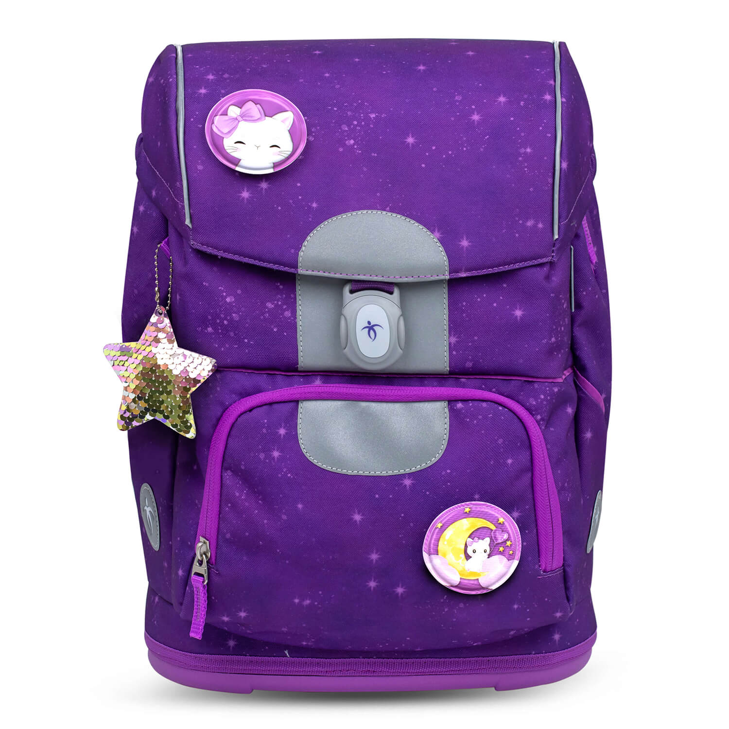 Motion Purple Sky schoolbag